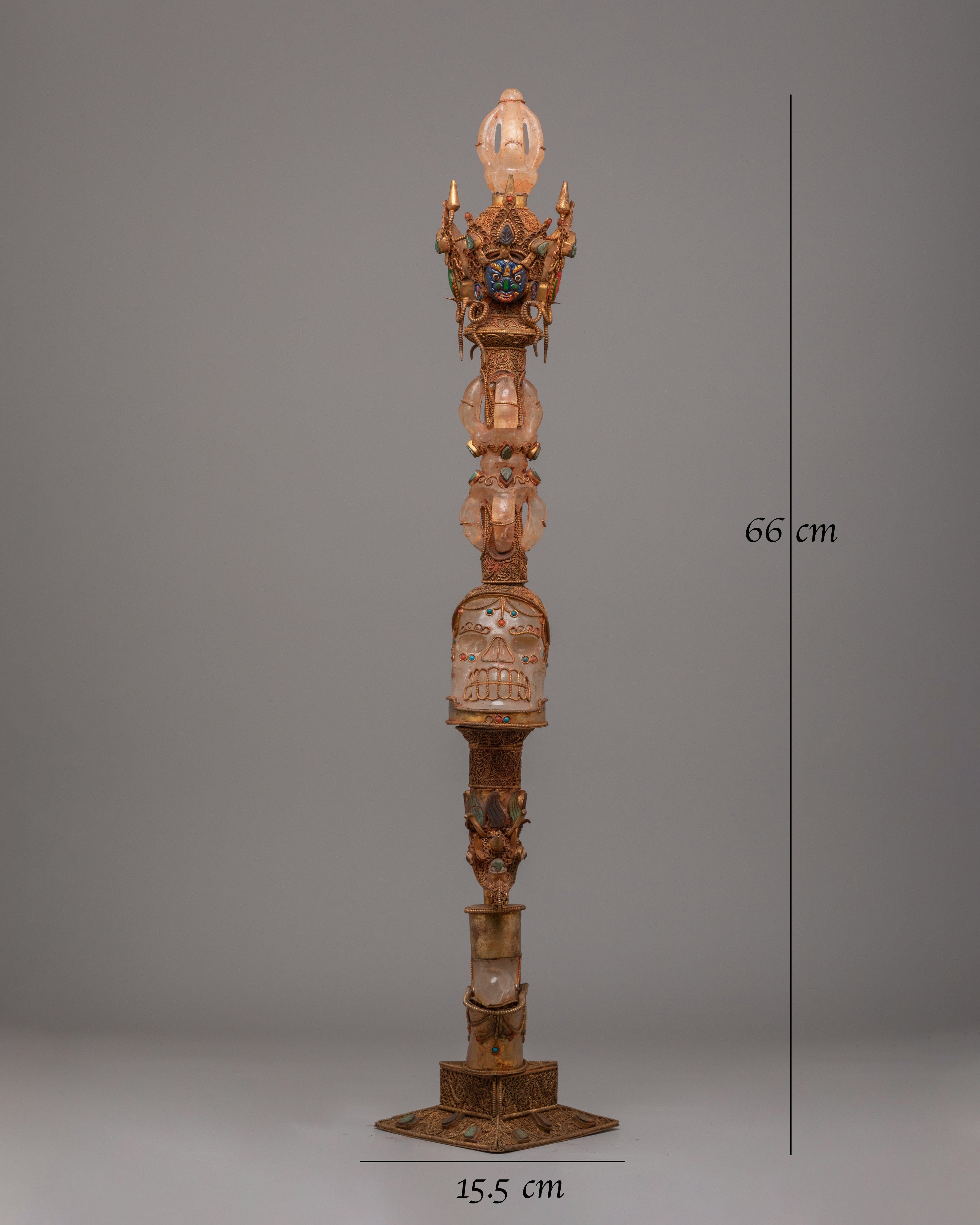 Sacred Buddhist Phurba for Ritual | Traditional Buddhist Ceremonial Dagger