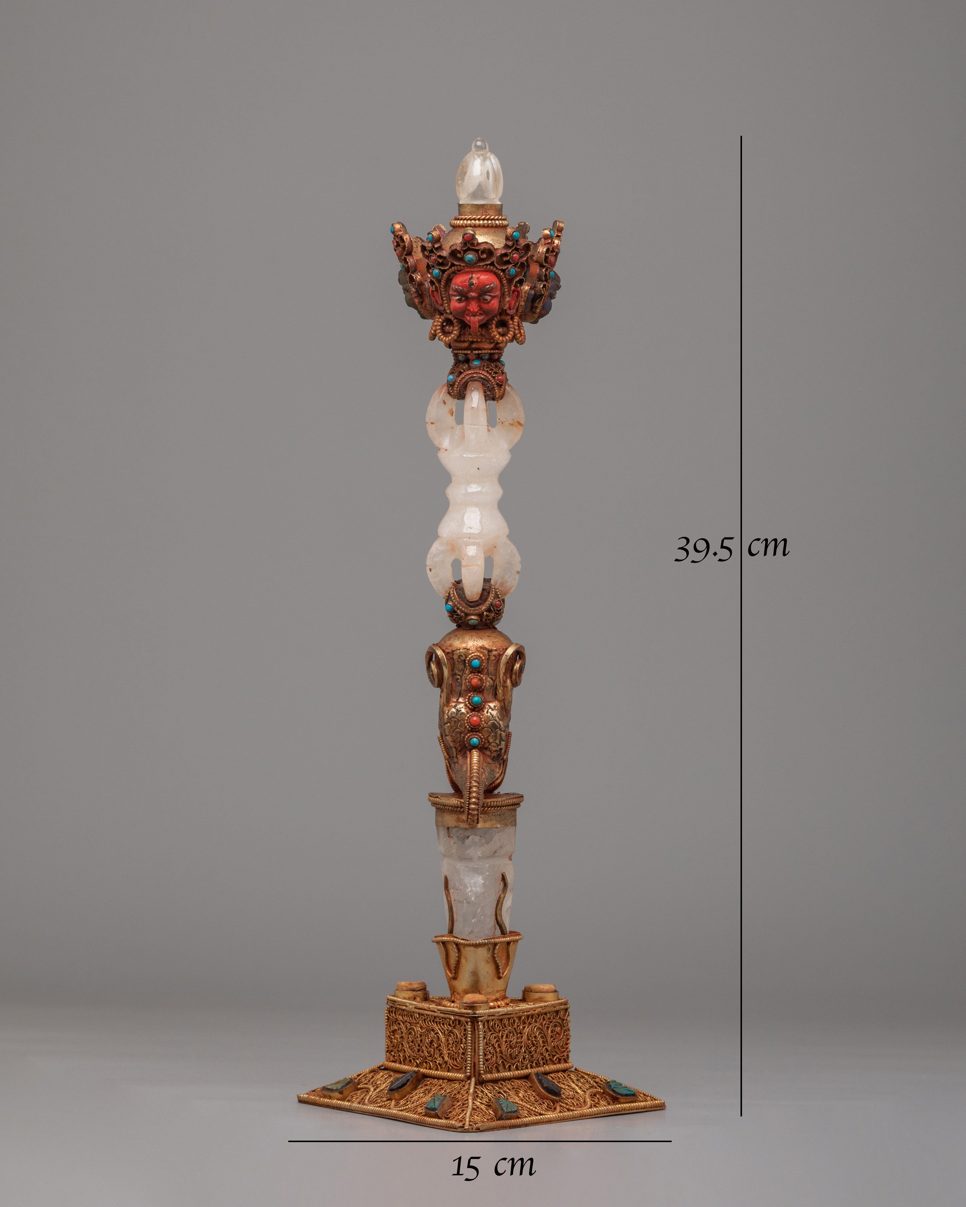 Vajrayana Ritual Phurba | Tibetan Buddhist Knife for Spiritual Ceremonies