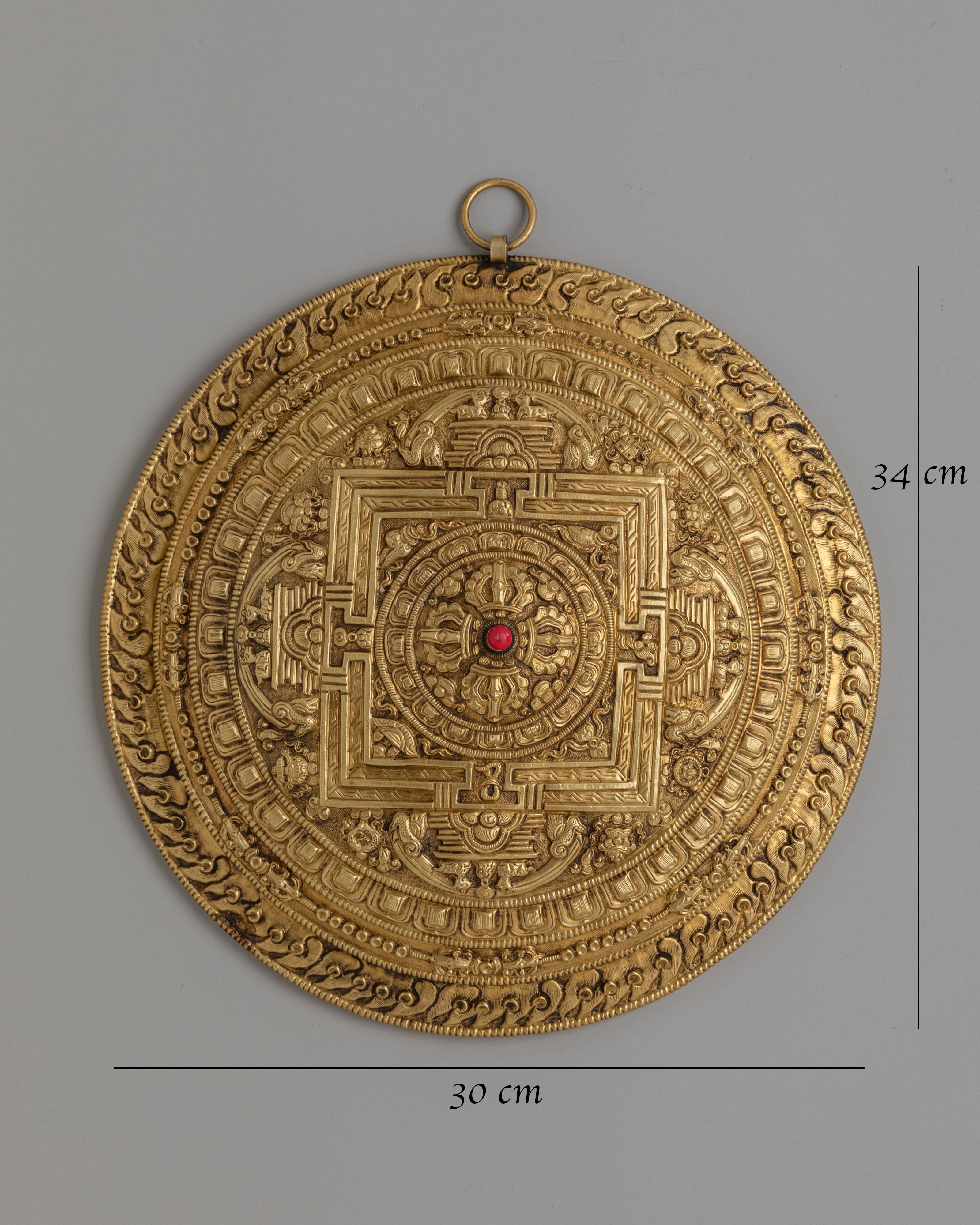 Sacred Bishwo Vajra Wall Hanging | Symbol of Power and Protection