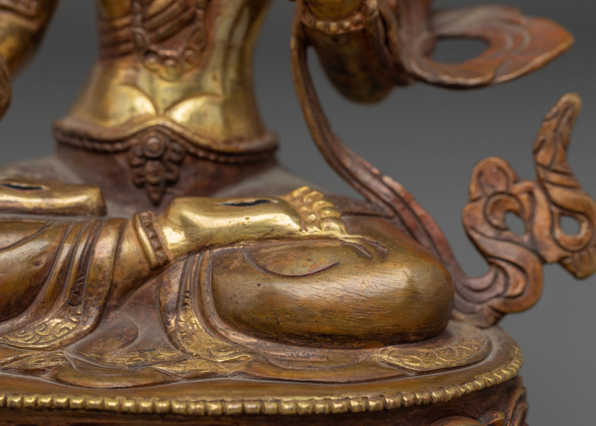 Himalayan White Tara Statue | Meditation Spiritual Art