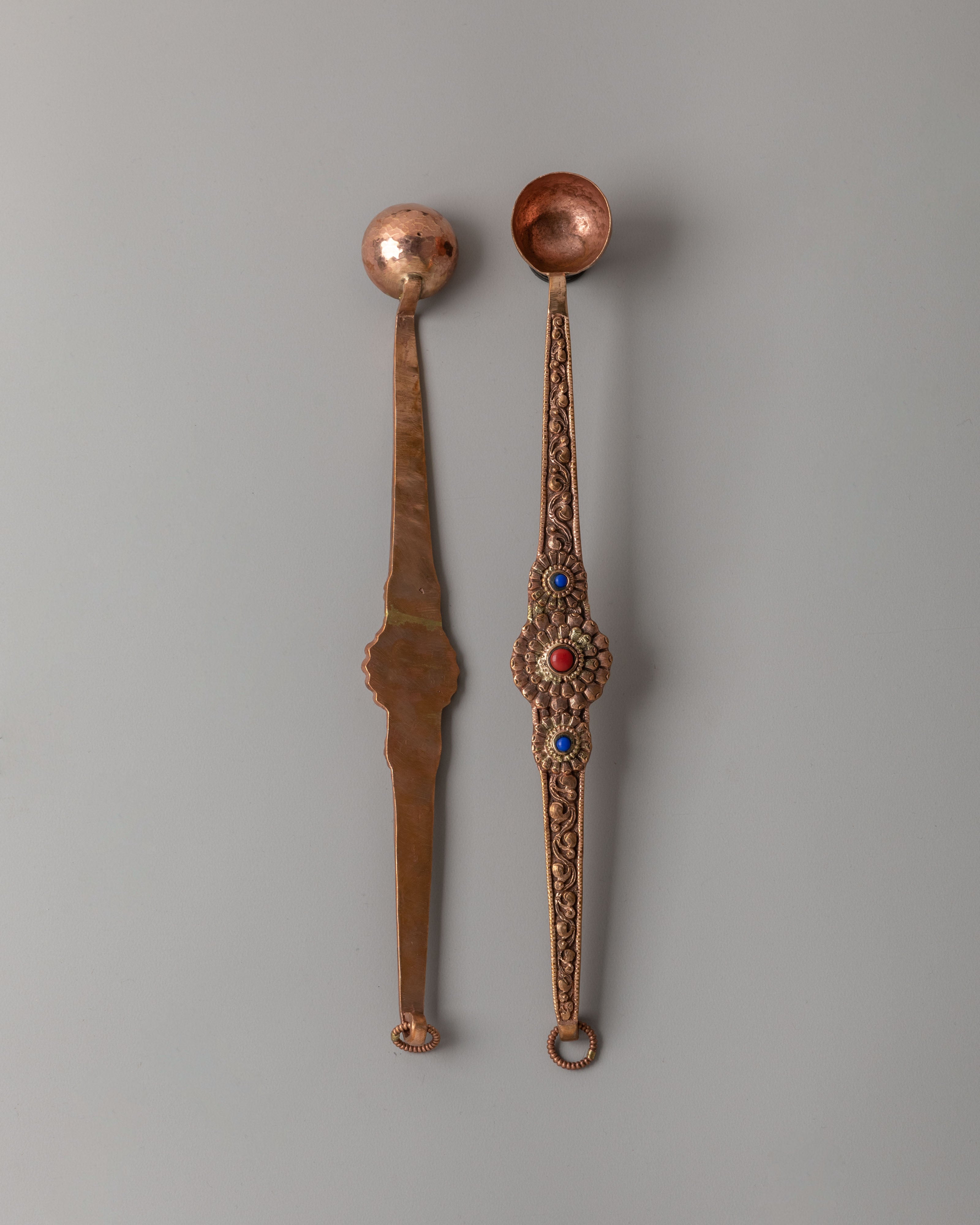 Handmade Spoon Set | Tibetan Decorative Spoon