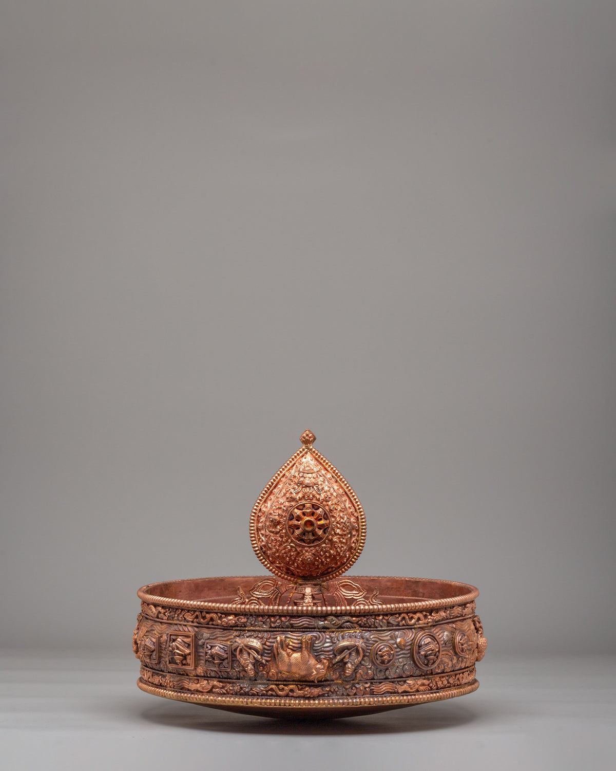 Handcrafted Mandala Offering Set | Tibetan Buddhist Ritual Altar Object