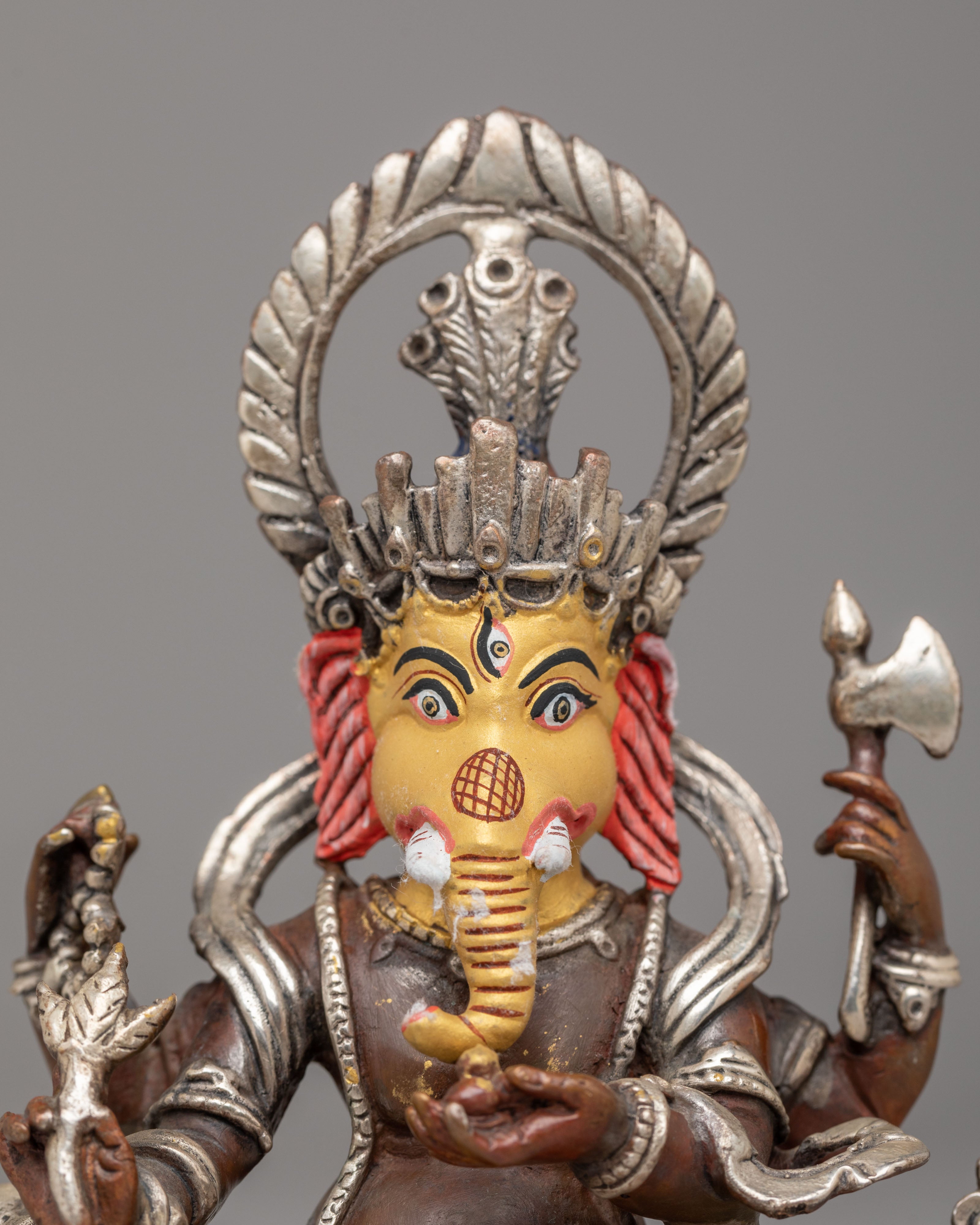 Handcrafted Ganesha Figurine | Statue for Prosperity and Spiritual Blessings