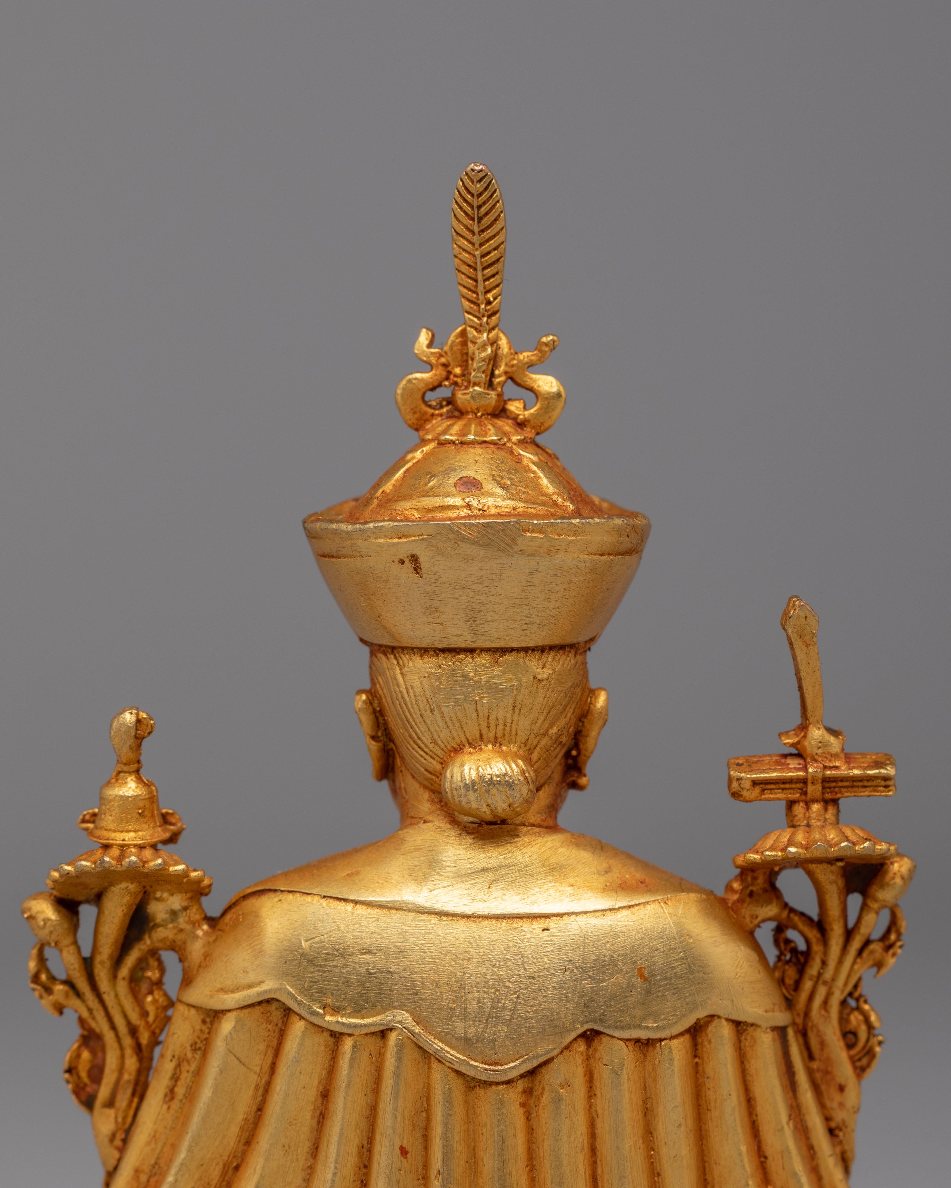 Handmade Karmapa Statue | Tibetan Buddhist Deity Sculpture