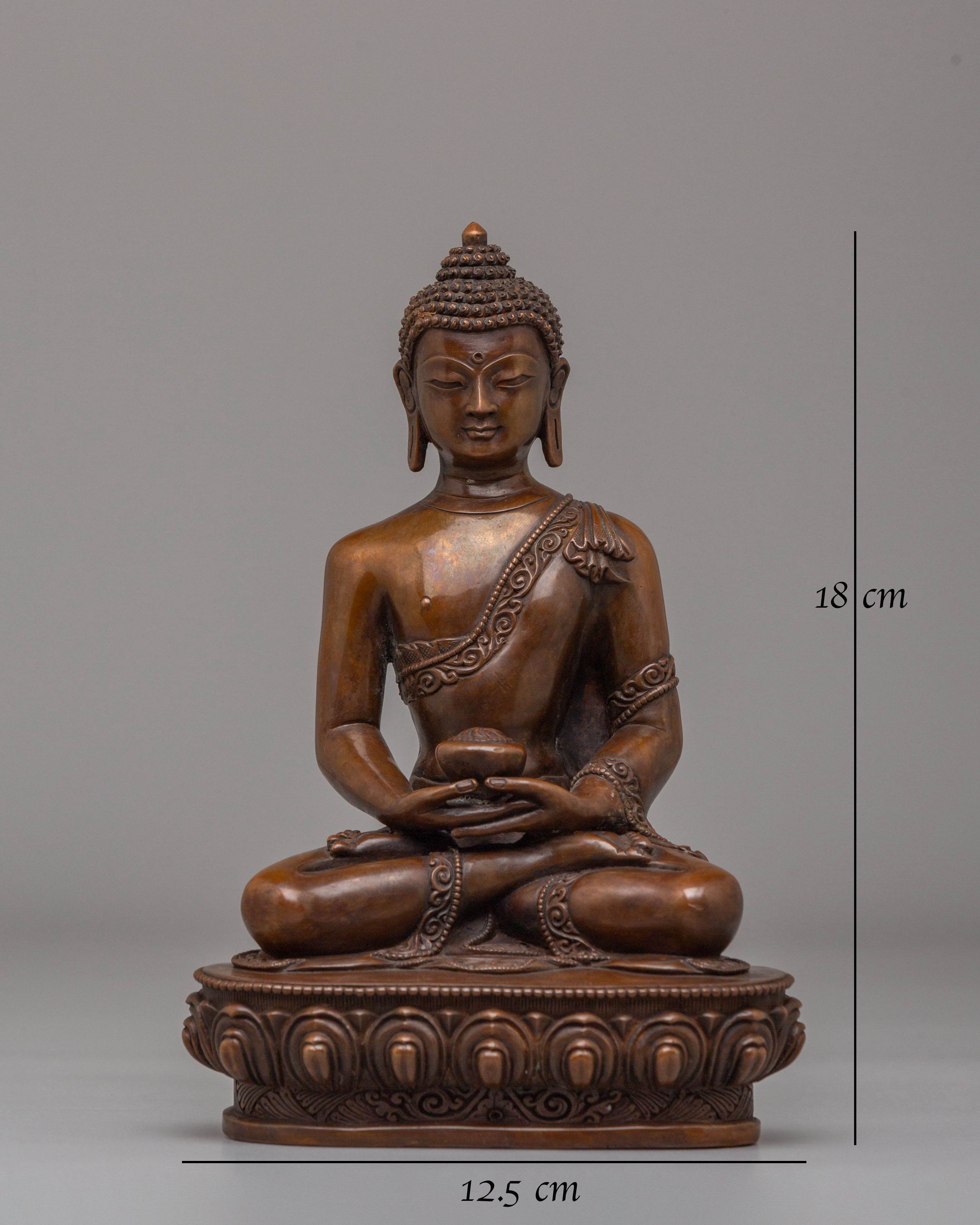 Pure Land Amitabha Buddha Statue | Tibetan Meditation Sculpture