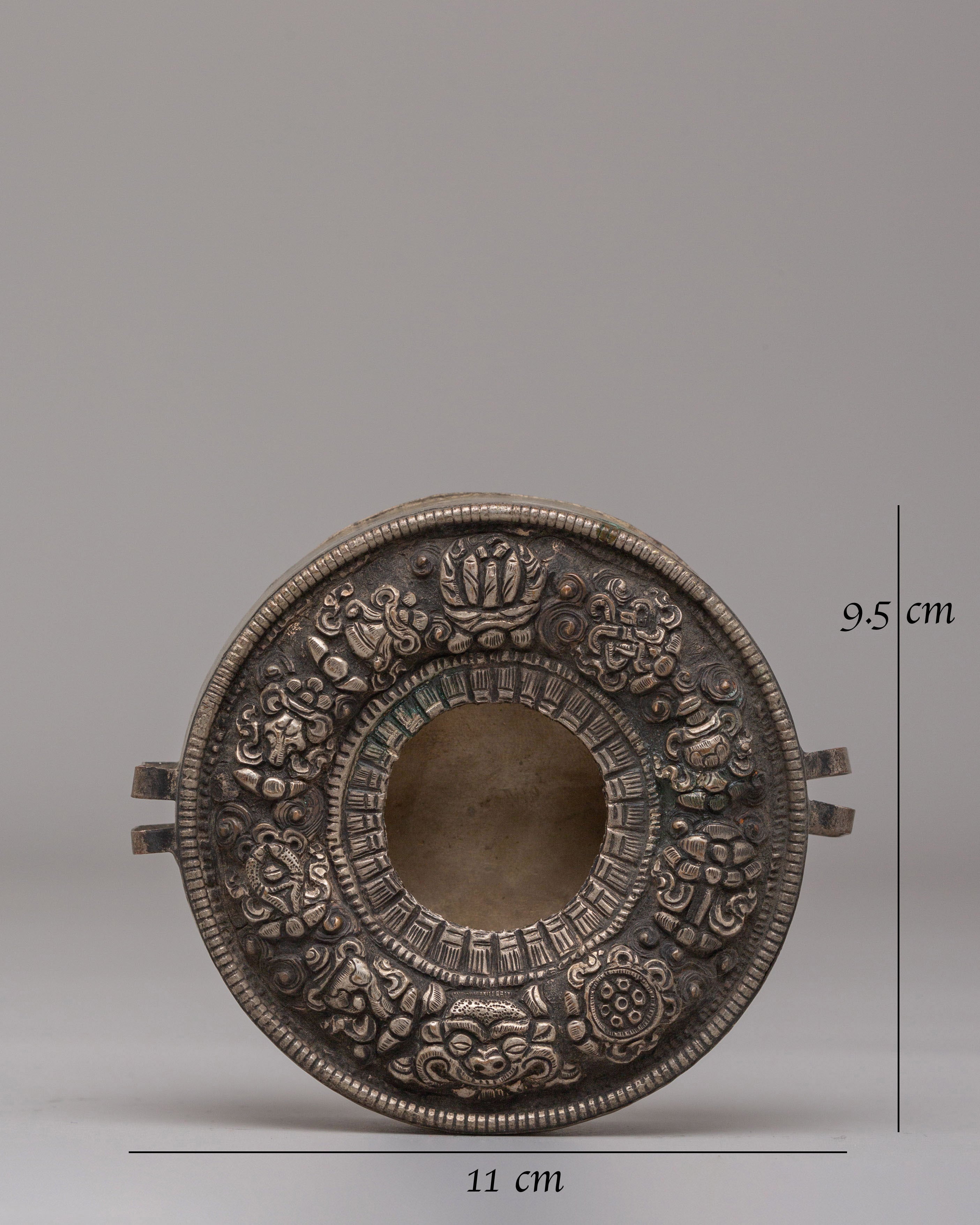 Himalayan Ghau Box for Altar | Ritual Storage Box for Offerings