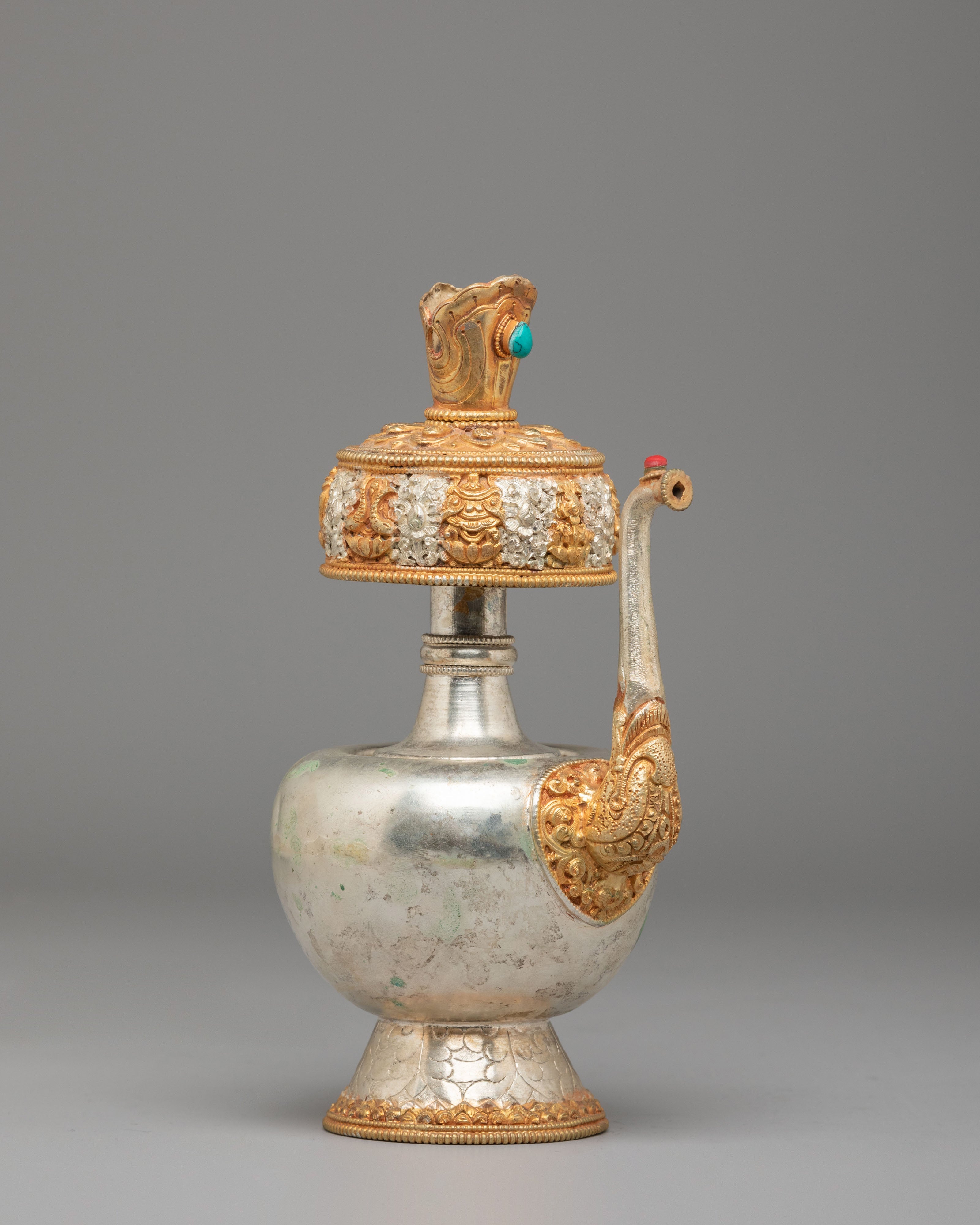 Handcrafted Tibetan Bhumba Ritual Vessel | Symbol of Spiritual Purity