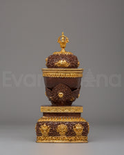 Buddhist Ritual Kapala for Altar Use