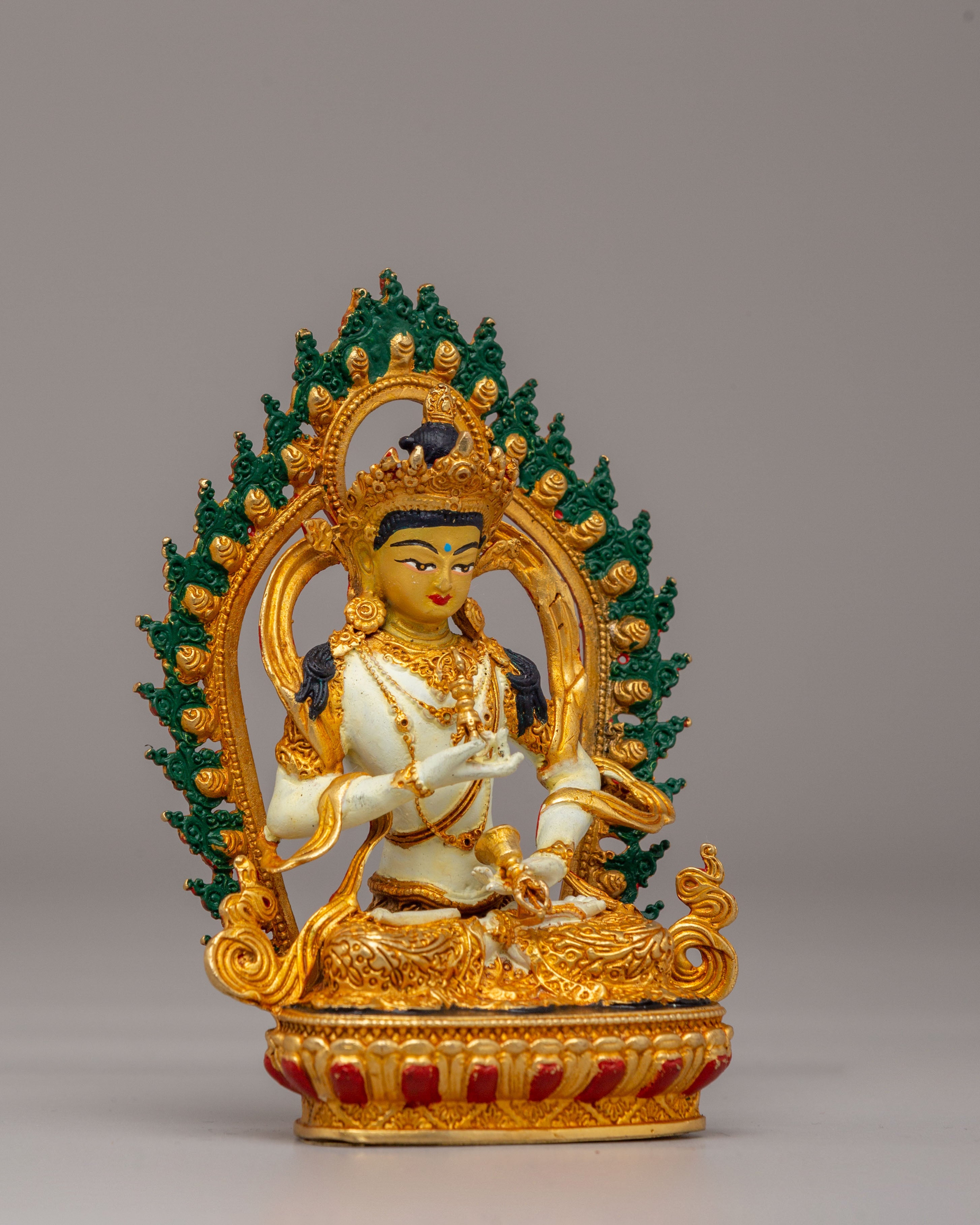 Handmade Vajrasattva Buddha Statue | Sacred Altar Decor