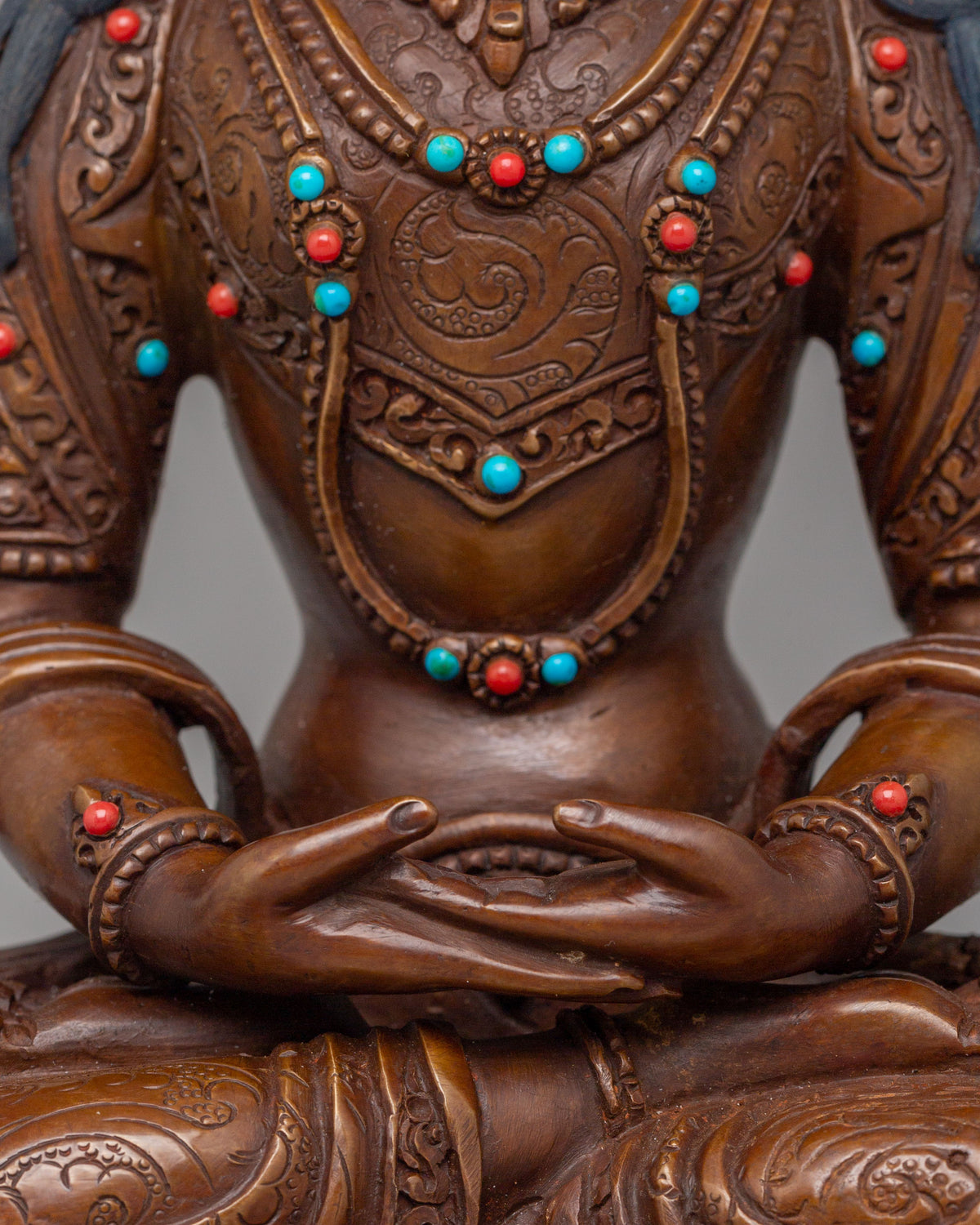 Handmade Altar Amitayus Statue | The Buddha of Infinite Life