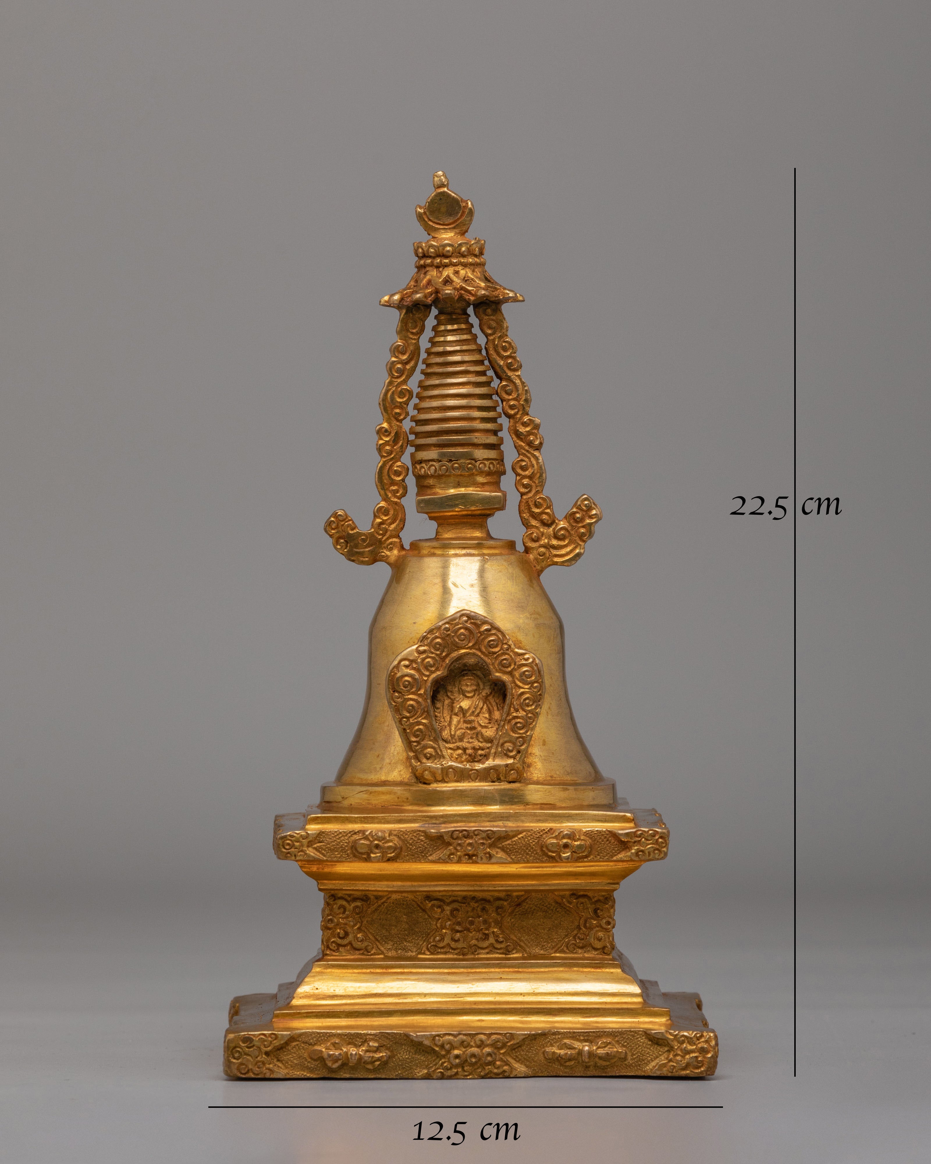 Tibetan Altar Parinirvana Stupa | Symbol of Enlightenment