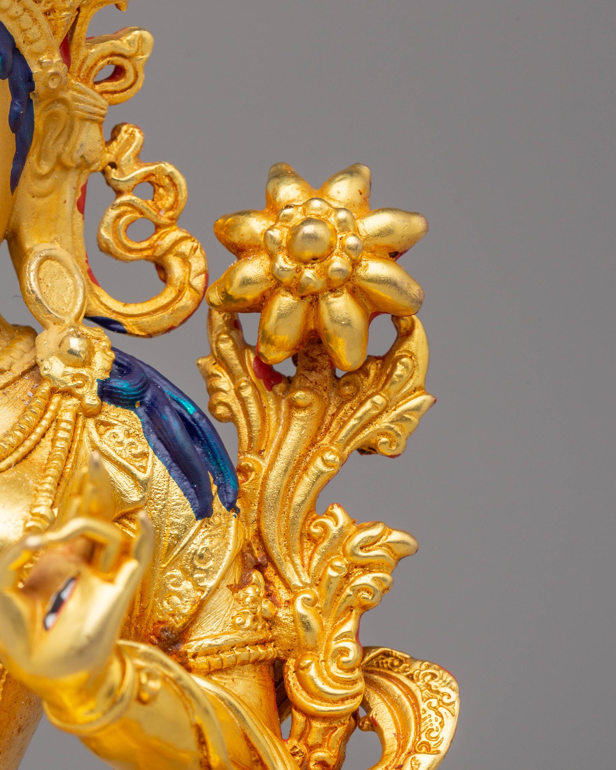 Handmade White Tara Statue | Tibetan Goddess of Compassion and Long Life