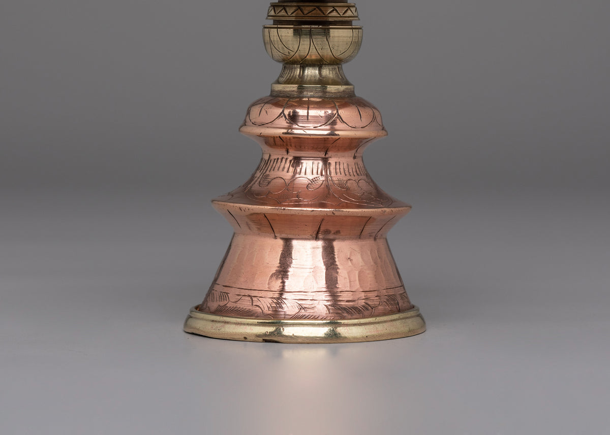 Traditional Altar Butter Lamp | Buddhist Shrine