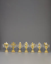 Handmade Chakravartin Possession Statue