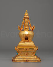 Tibetan Handcrafted Stupa | Symbol of Enlightenment