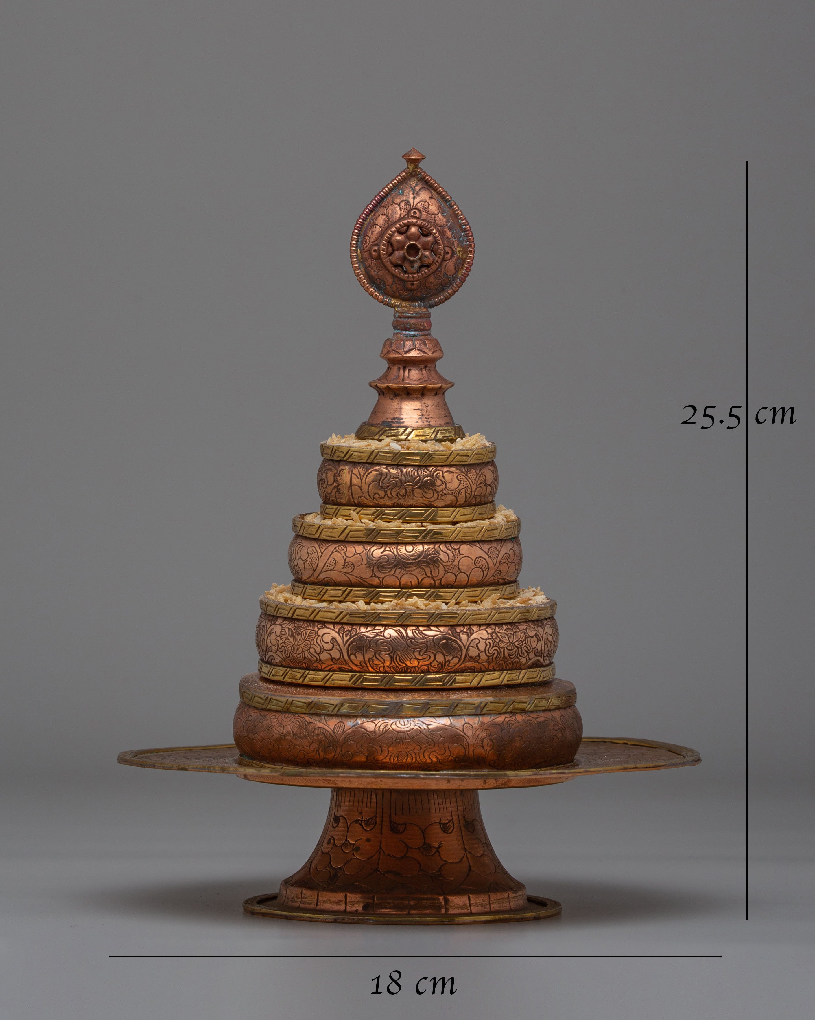 Buddhist Shrine Mandala Offering | Traditional Ritual Decor