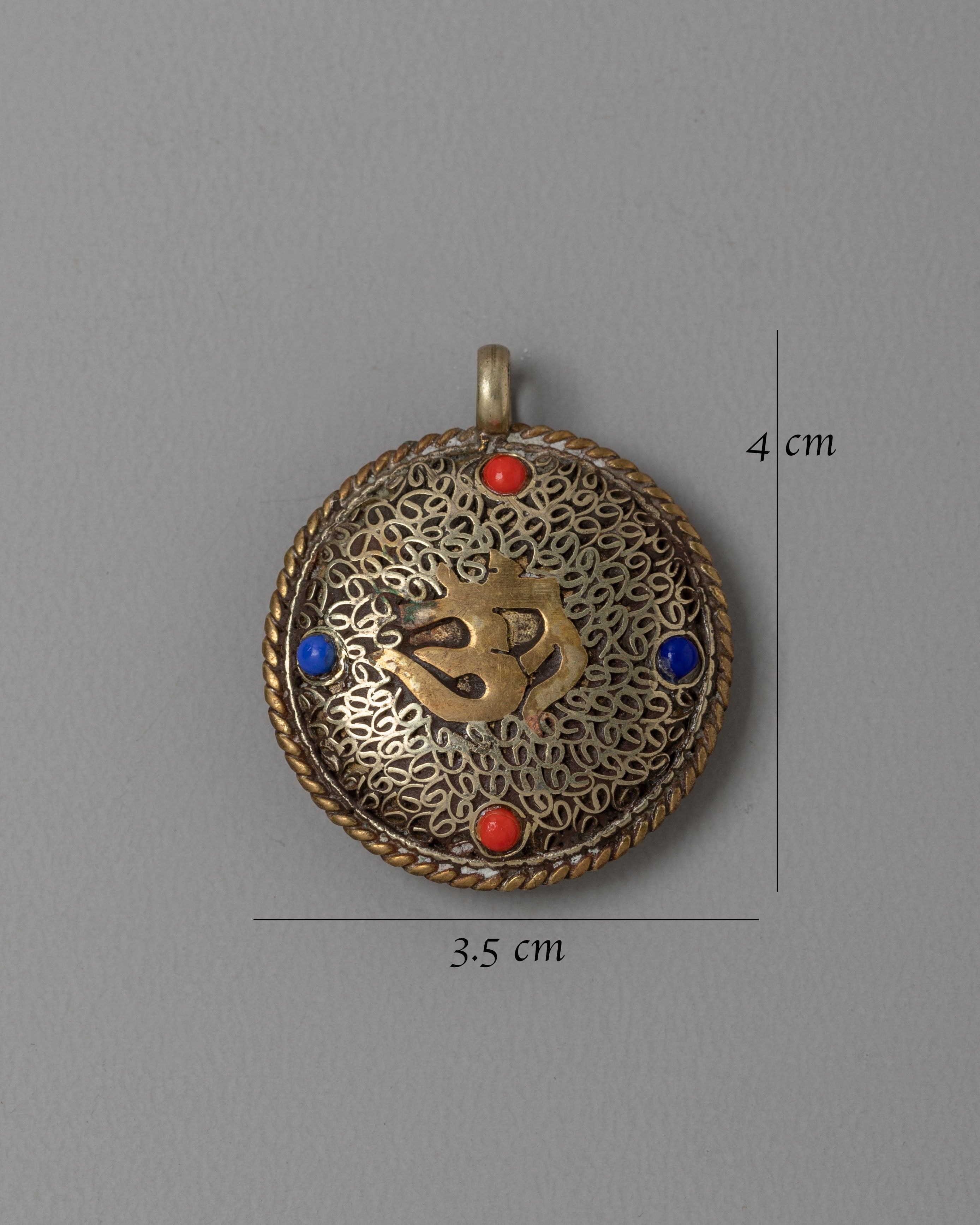 Handcrafted Om Locket | Spiritual Jewelry for Protection