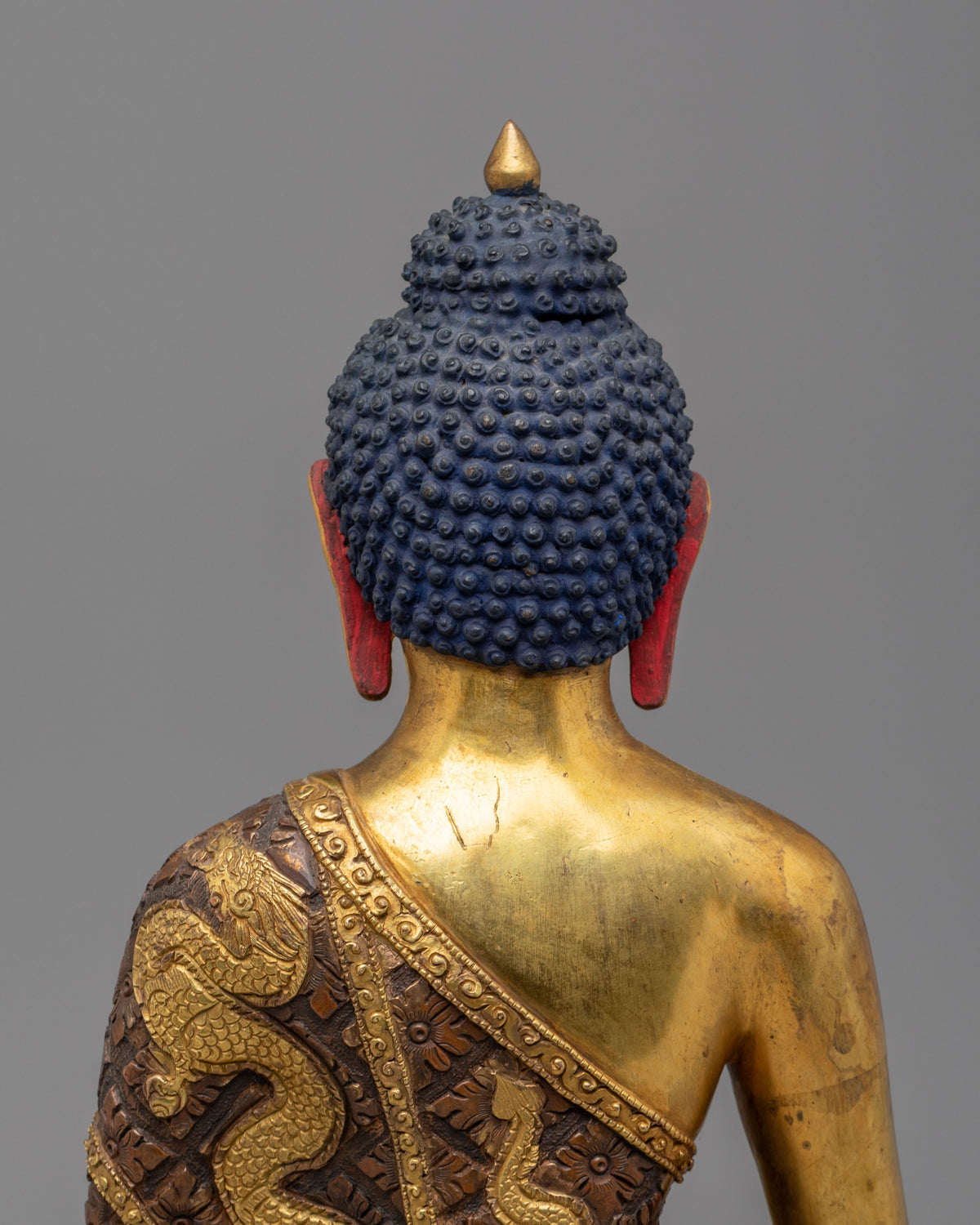 Handcrafted Amitabha Buddha Sculpture | Tibetan Deity Artwork