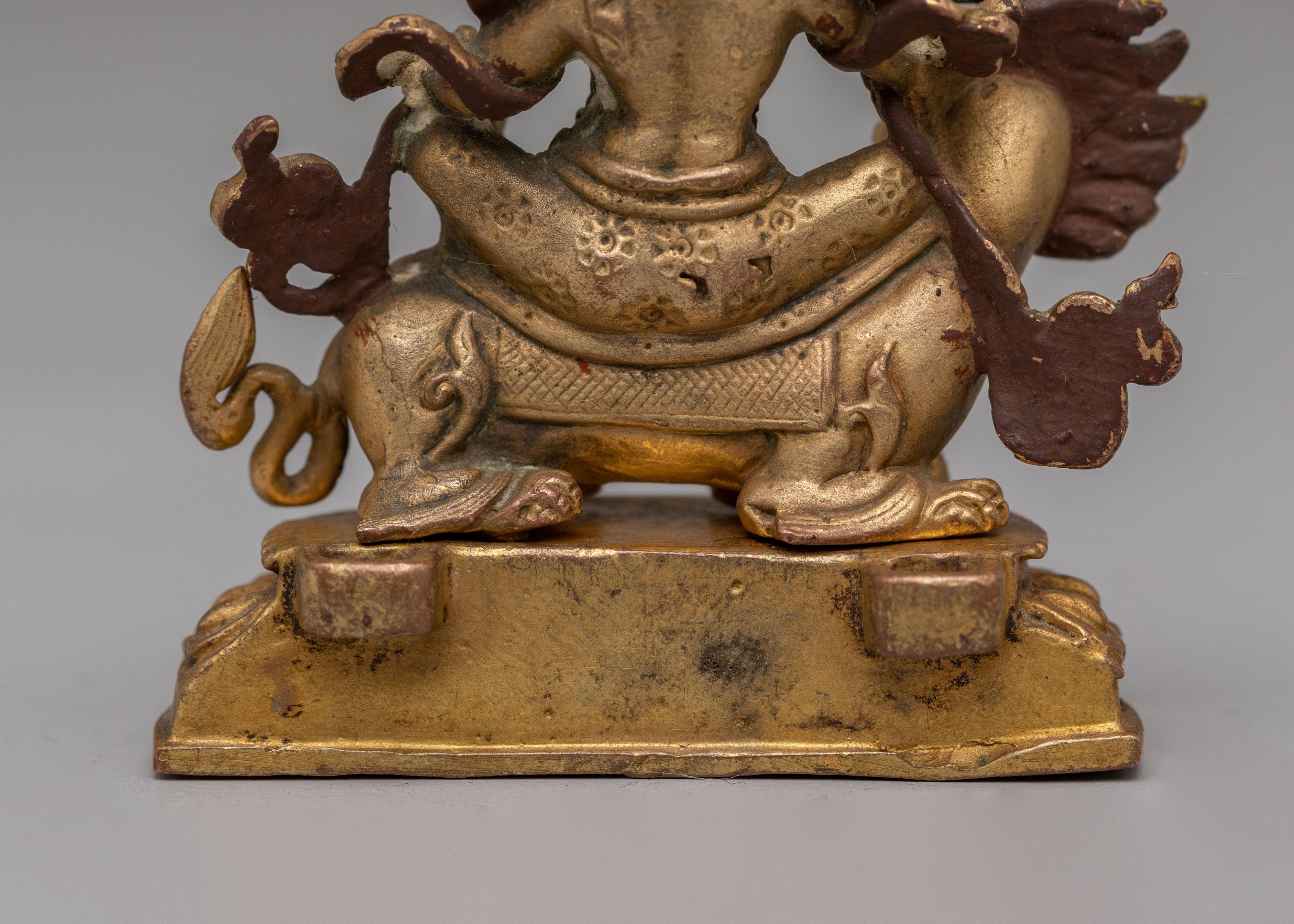 Himalayan Namtoshe Statue | Buddhist Guardian Deity