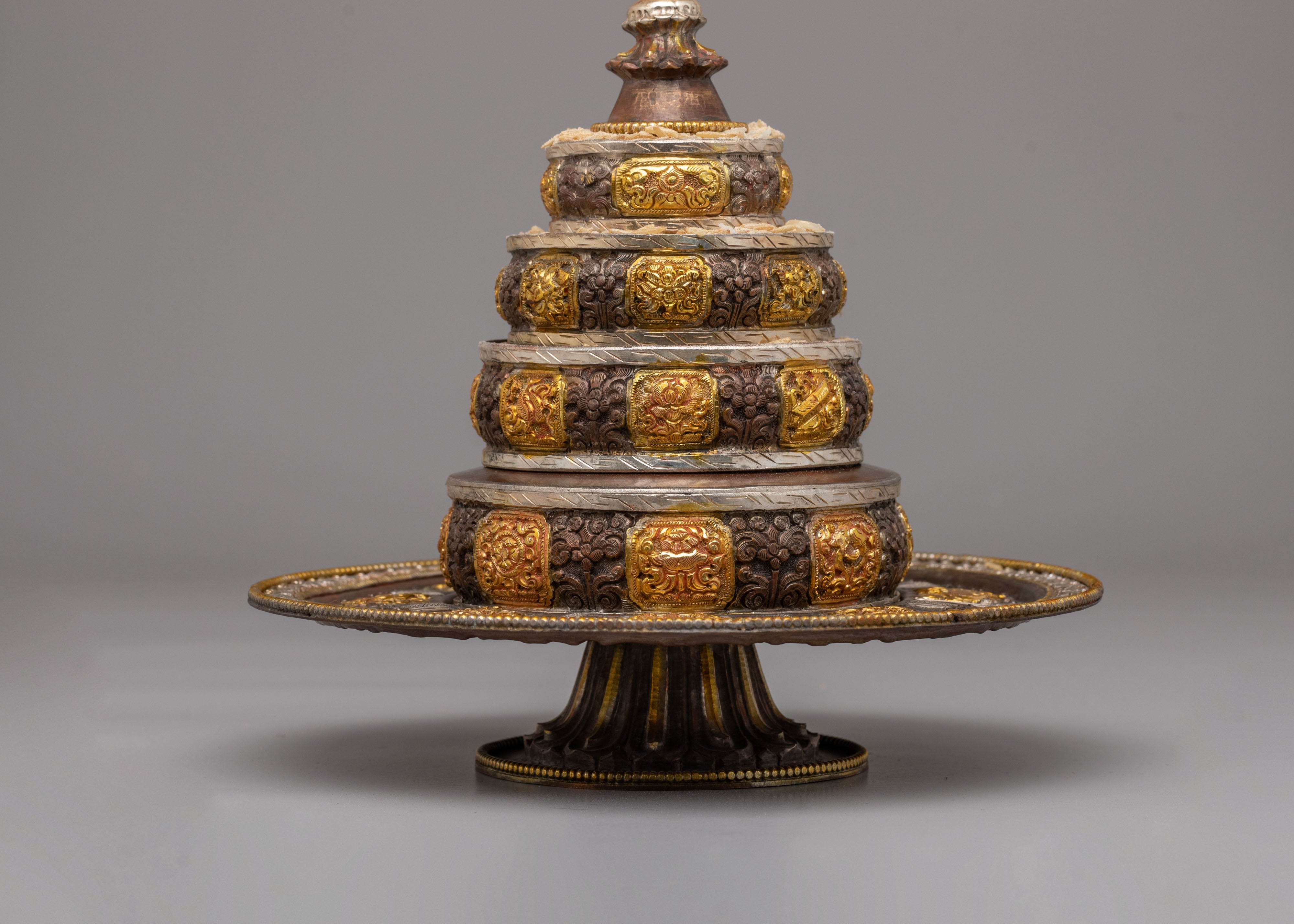 Tibetan Mandala Offering for Altar Use | Symbol of Sacred Harmony