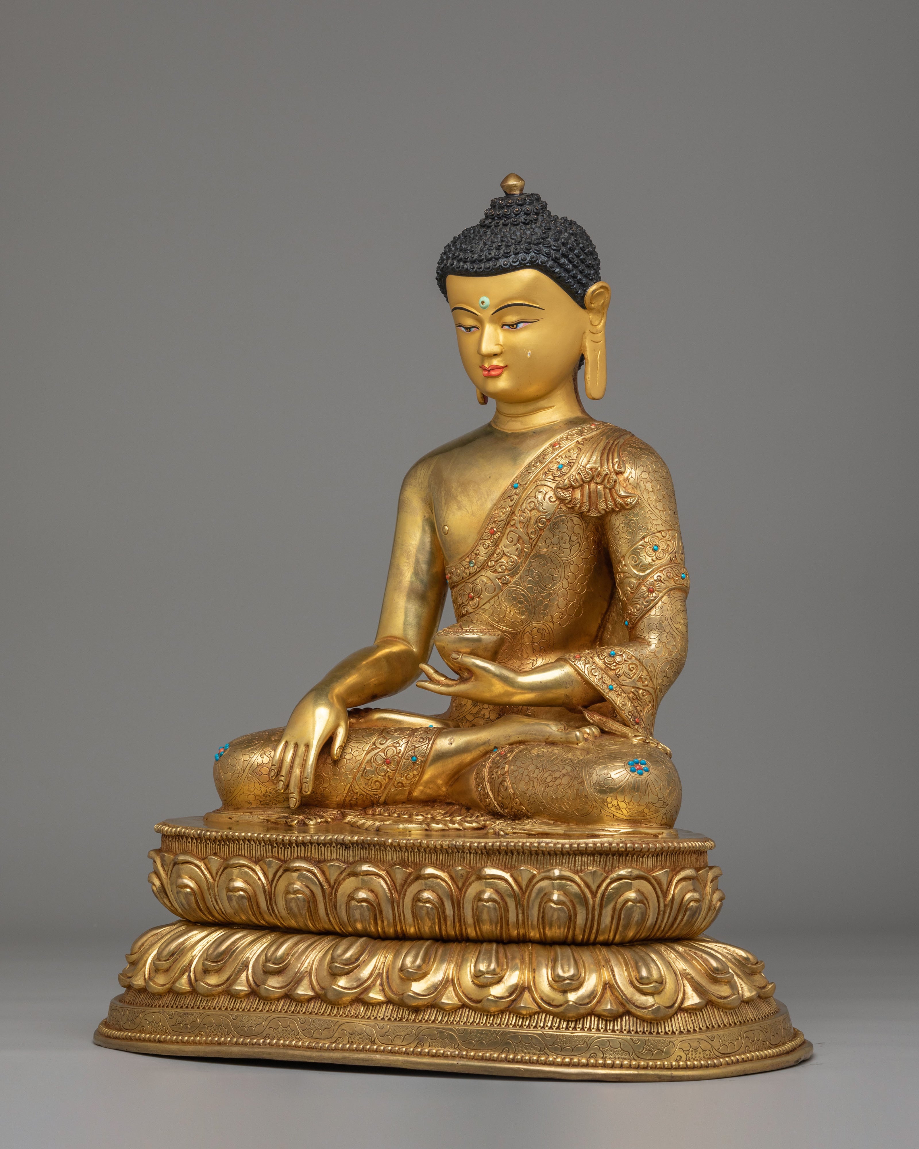Shakyamuni Buddha Enlightenment Sculpture | Symbol of Inner Peace