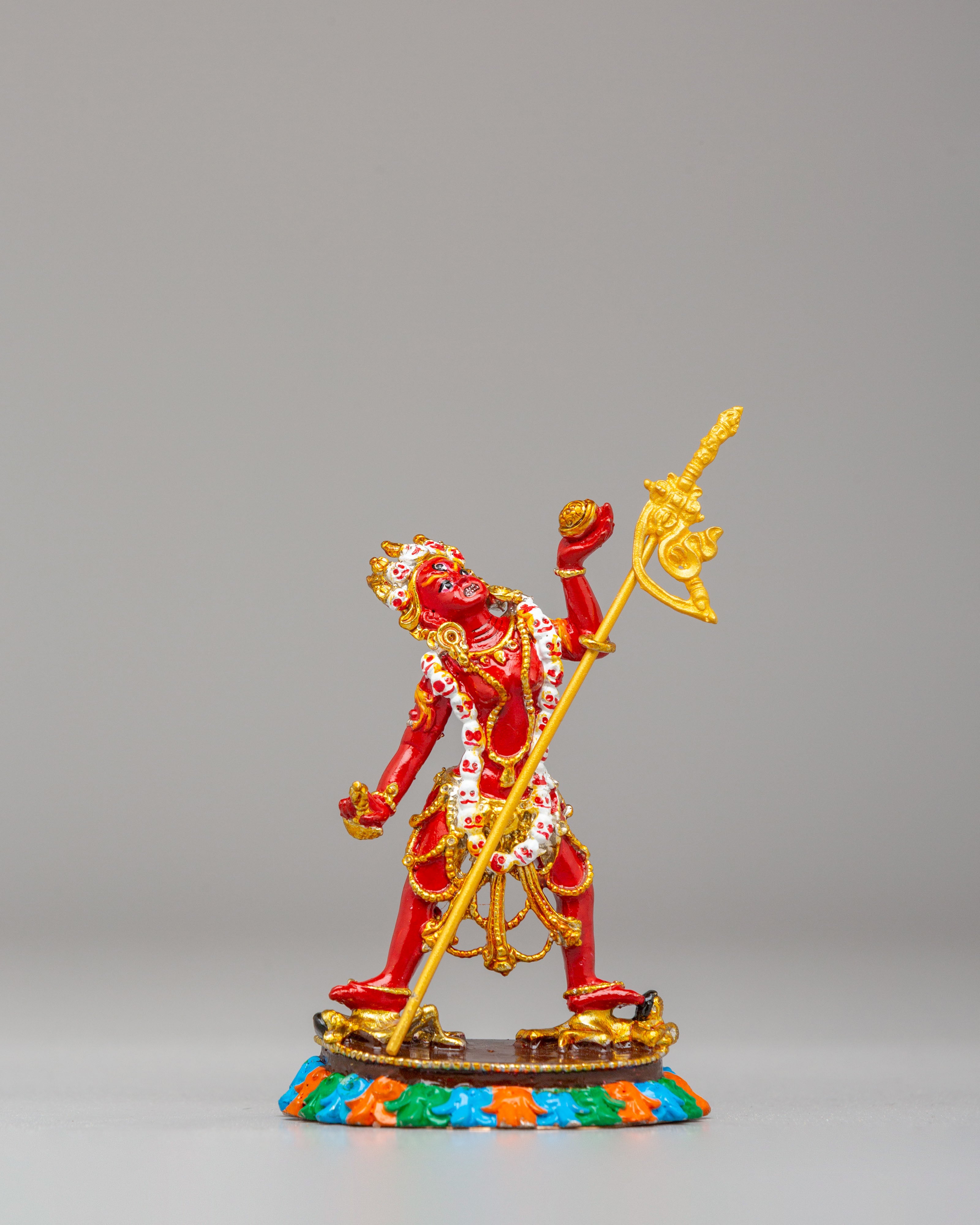 Handcrafted Dakini Statue Set | Tibetan Tantric Deity Figurines