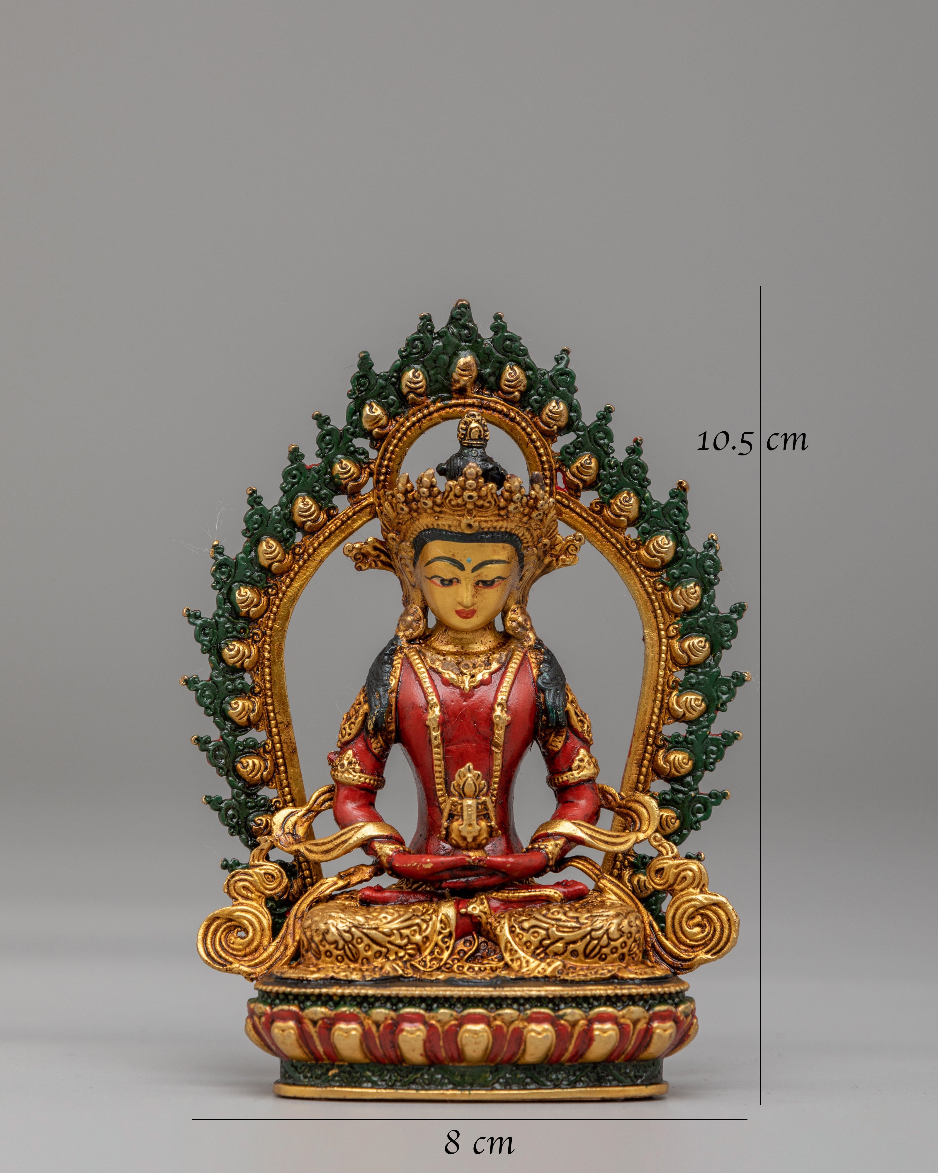 Amitayus Buddha of Longevity Statue | Tibetan Buddha of Eternal Life