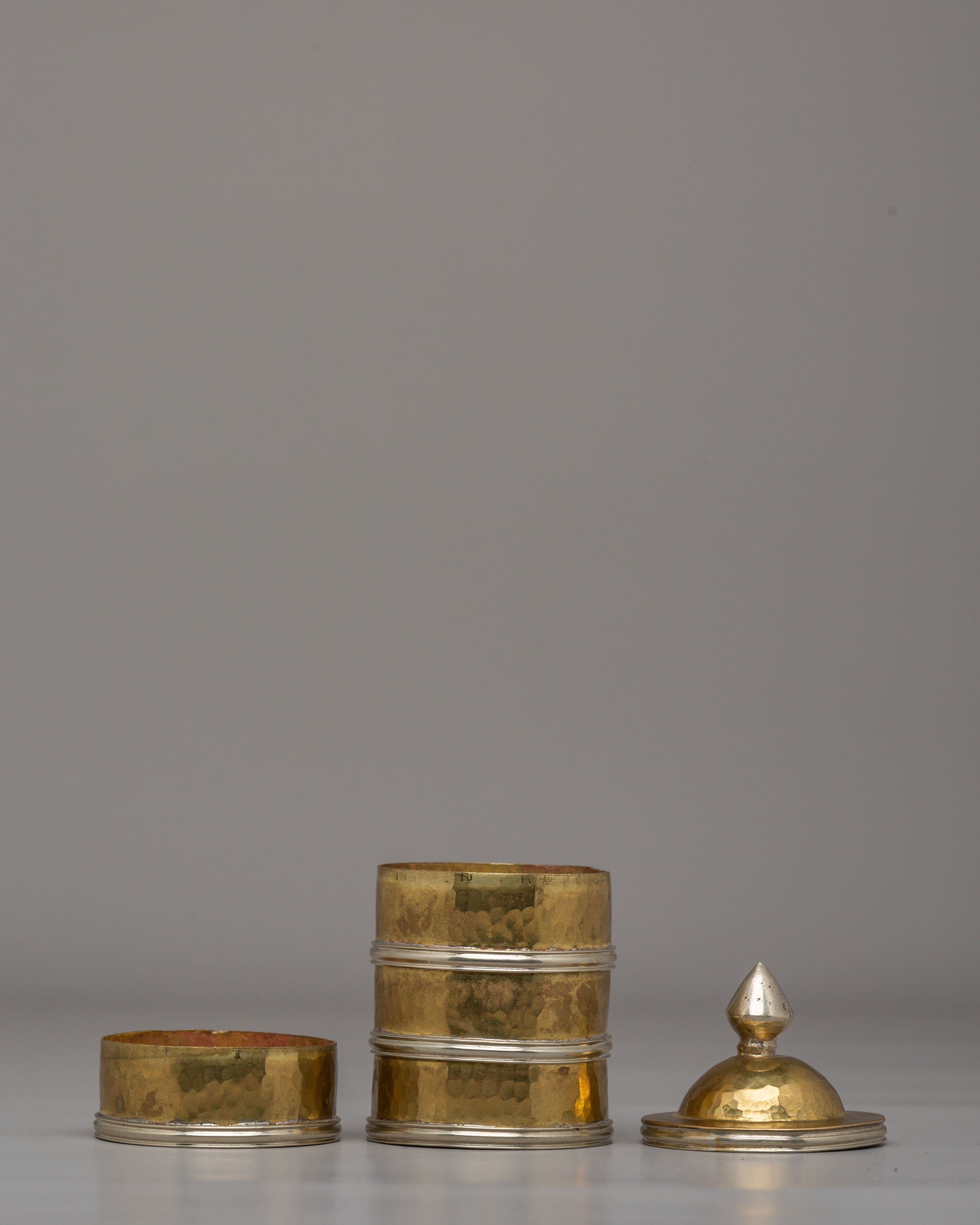 Handmade Spiritual Buddhist Ritual Rice Pot | Symbol of Prosperity & Blessings