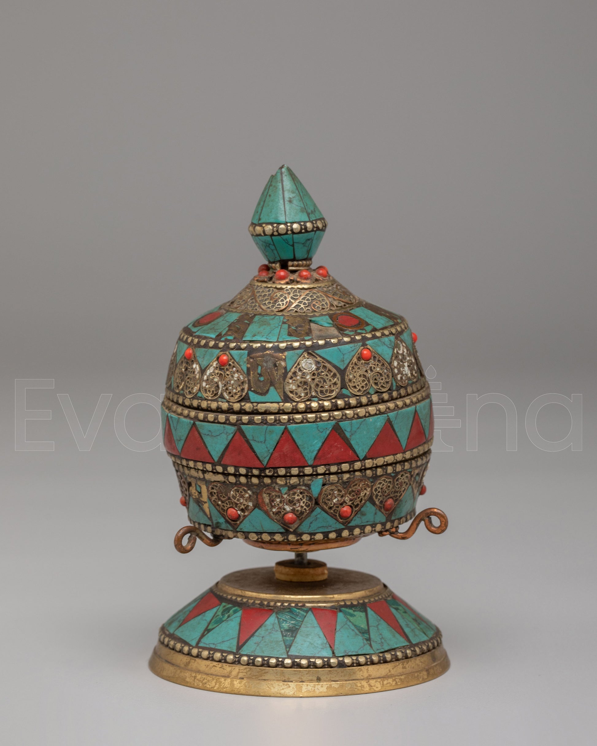 Sacred Handcrafted Prayer Wheel 
