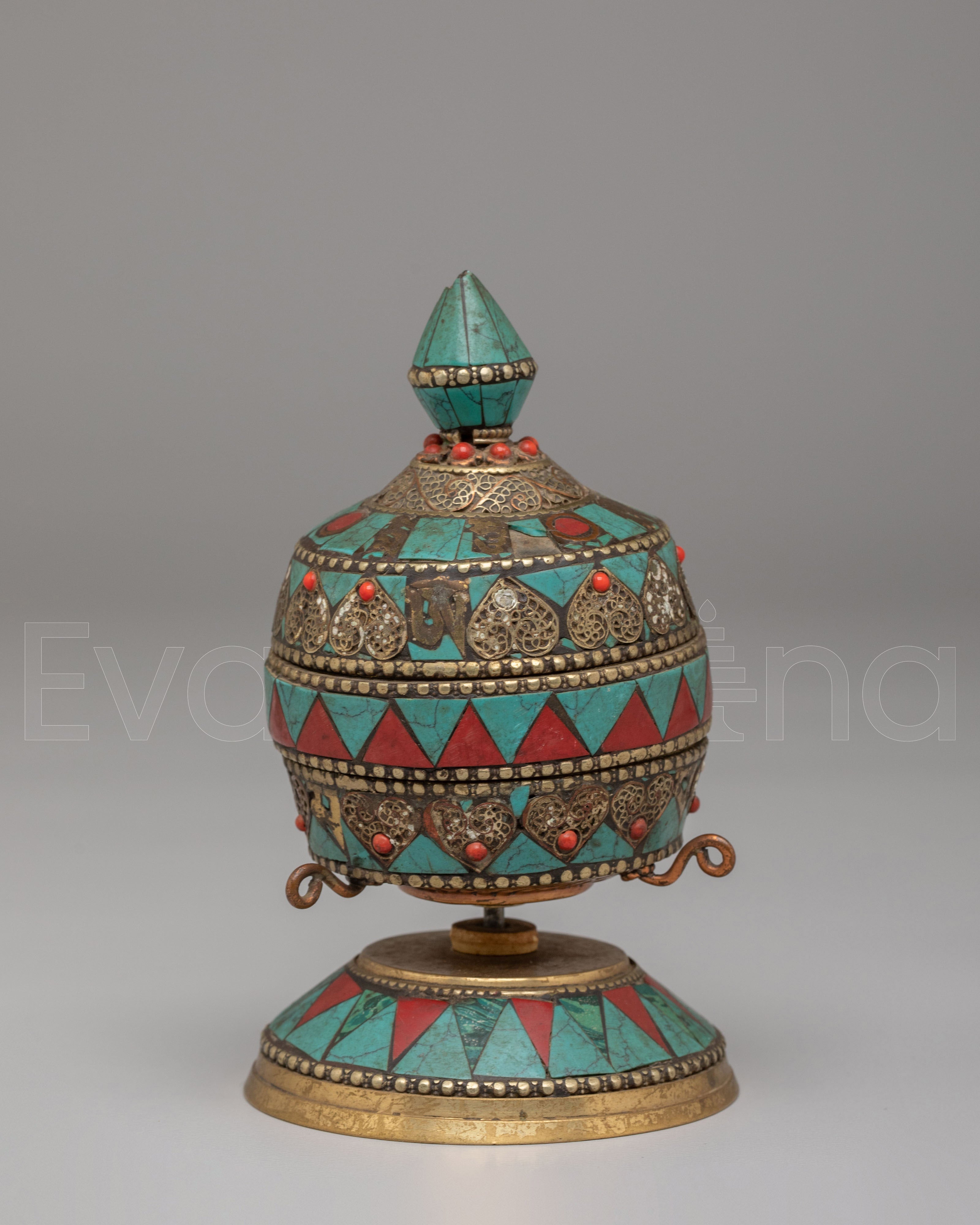 Sacred Handcrafted Prayer Wheel 