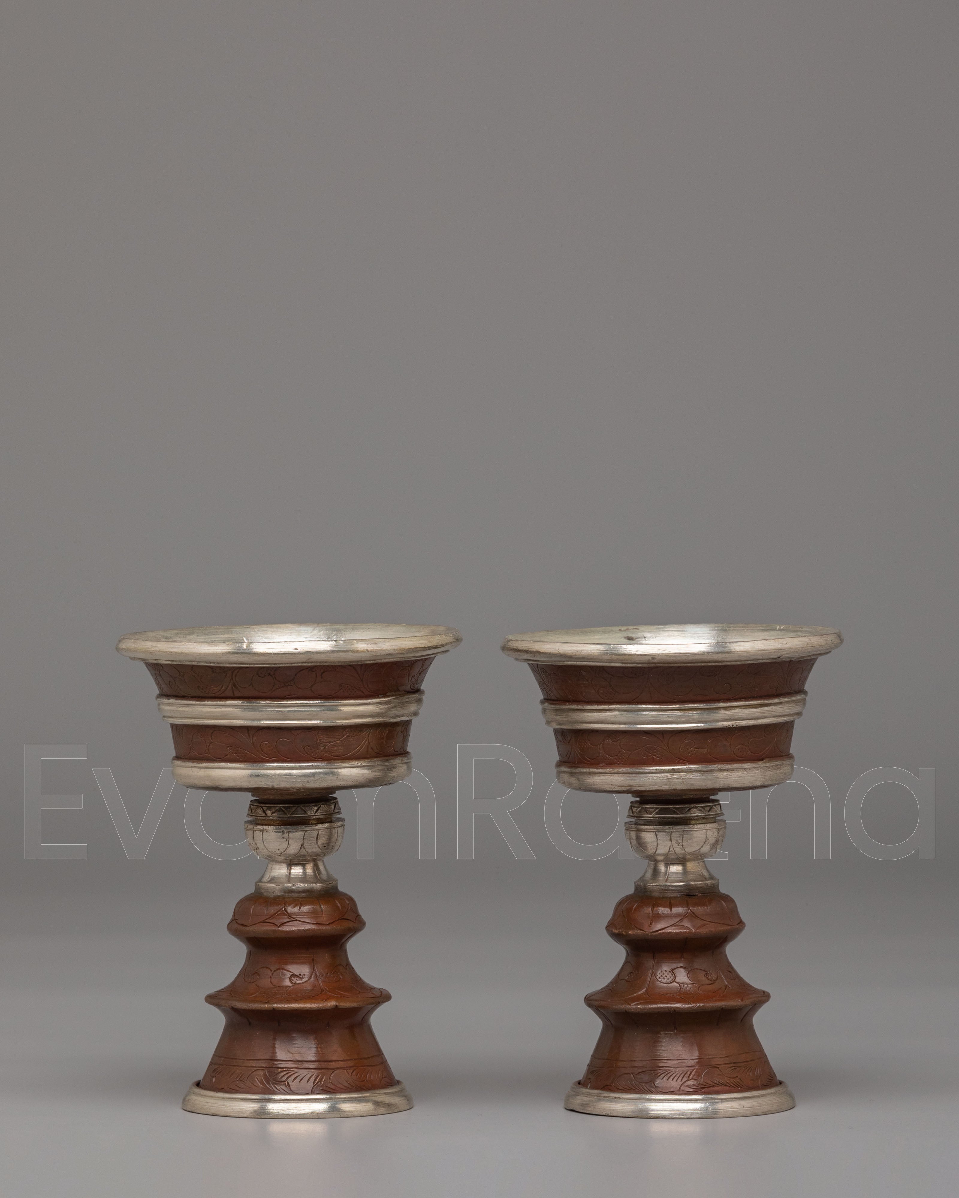 Butter Lamp Set