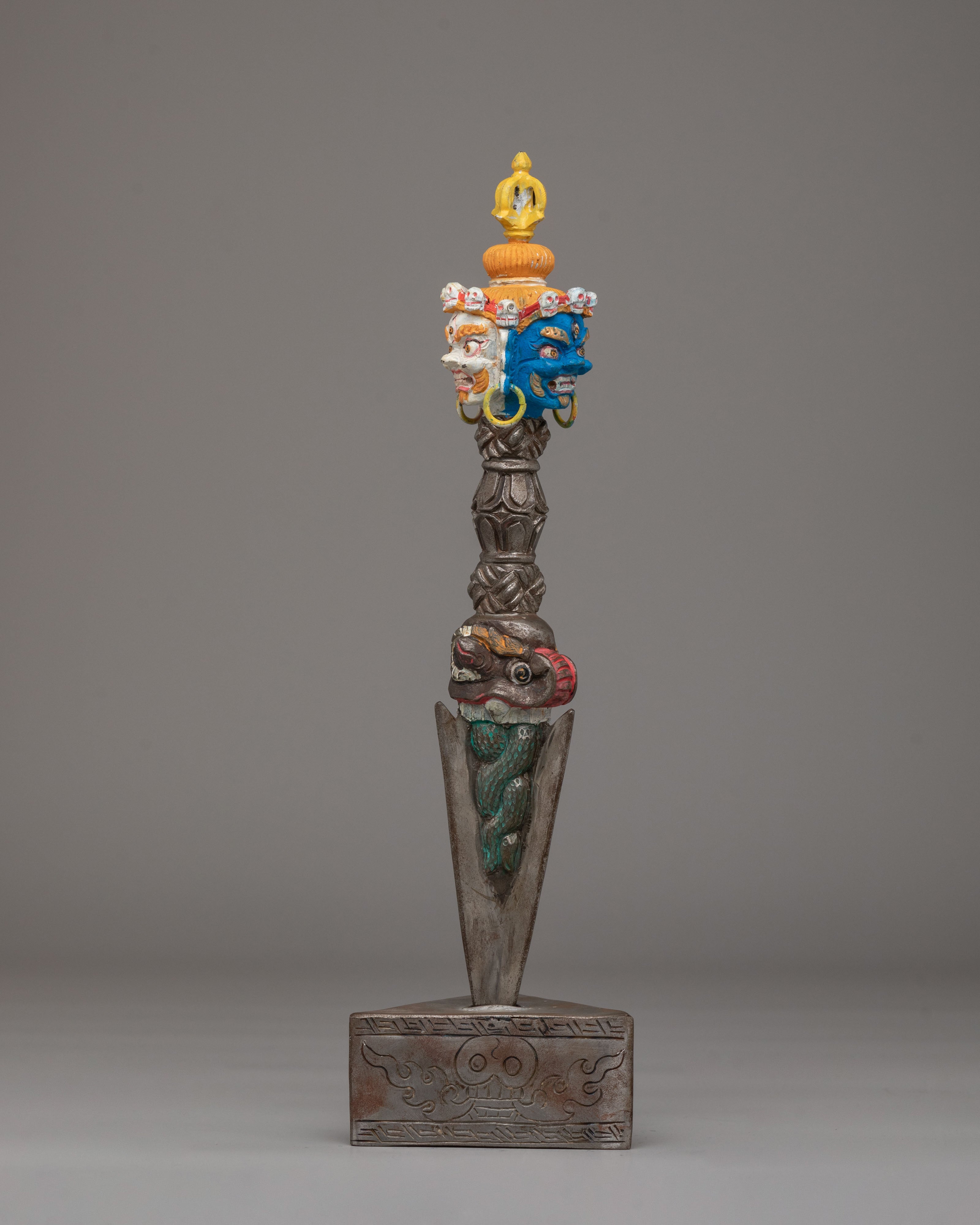 Sacred Phurba for Ritual | Tibetan Dagger for Spiritual Protection