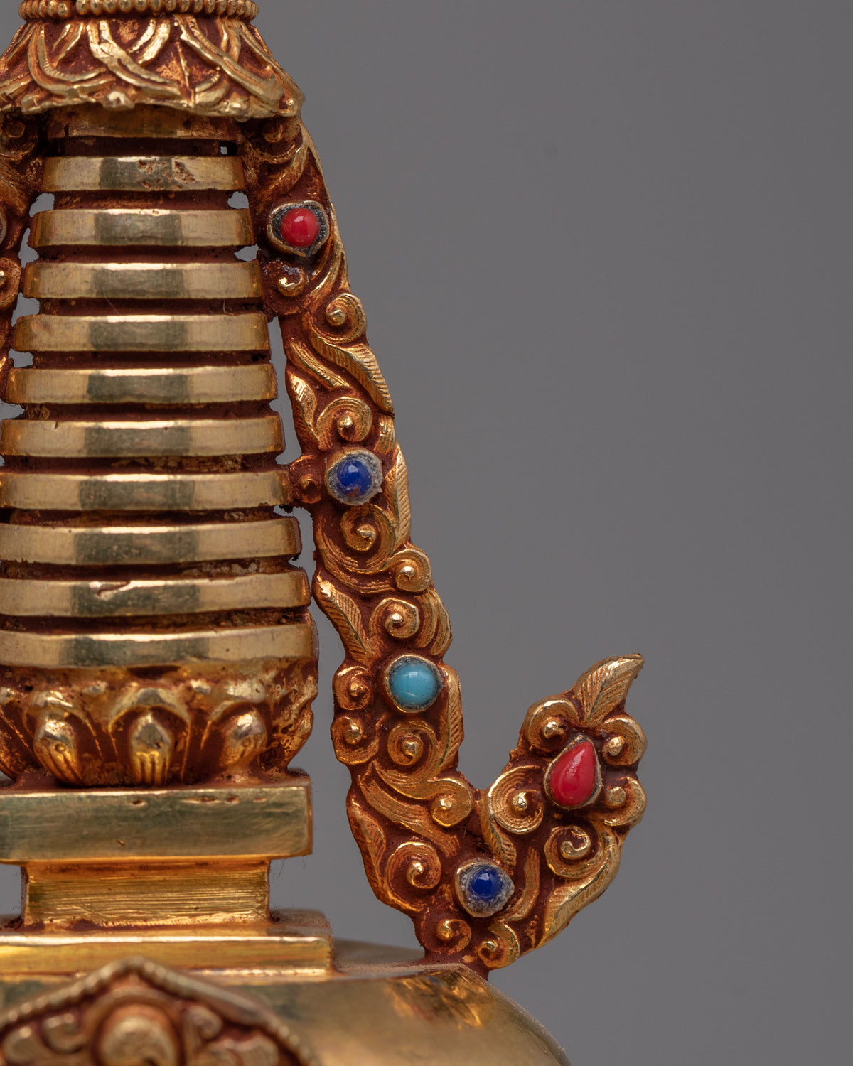 Spiritual Tibetan Stupa for Ceremonies | Stupa for Altar Decor