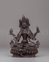 Handmade Wealth Deity Laxmi Statue 