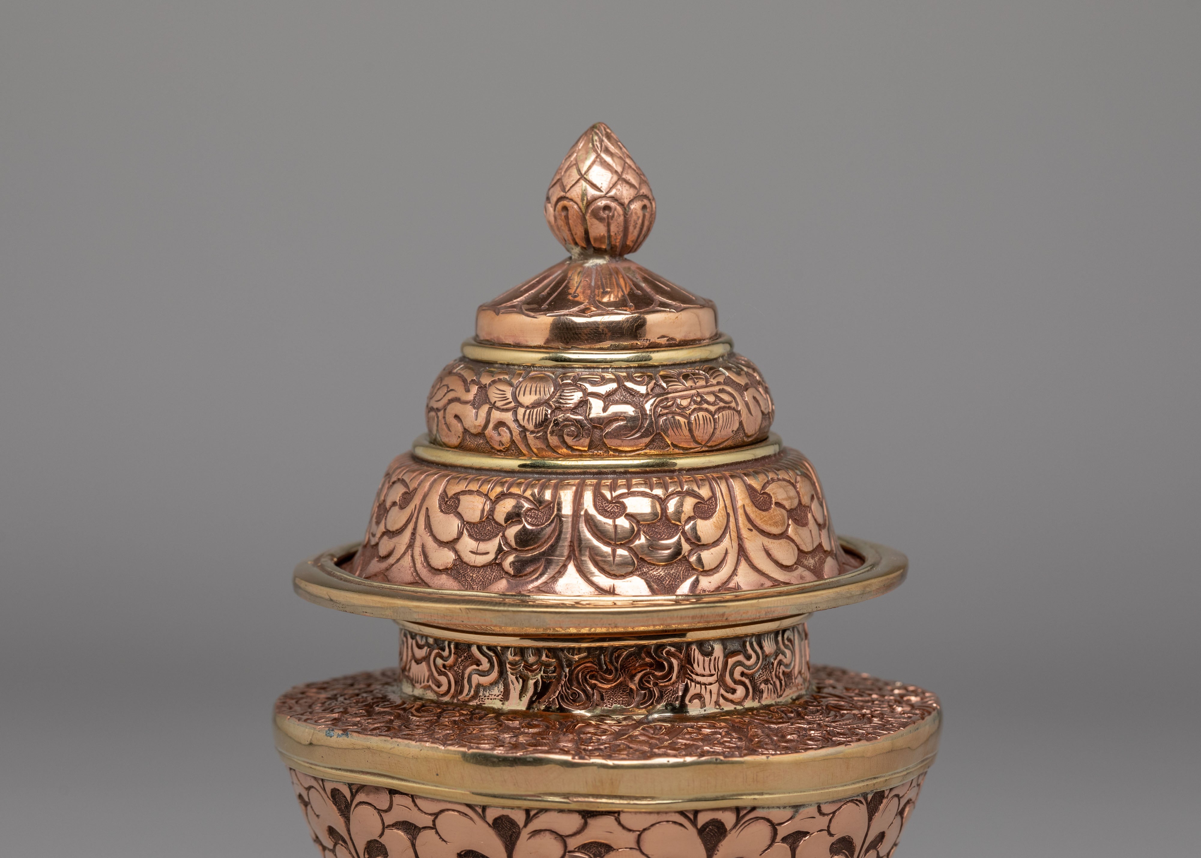 Himalayan Rice Pot | Sacred Offering Vessel