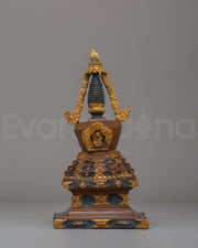 Traditional Tibetan Lotus Blossom Stupa