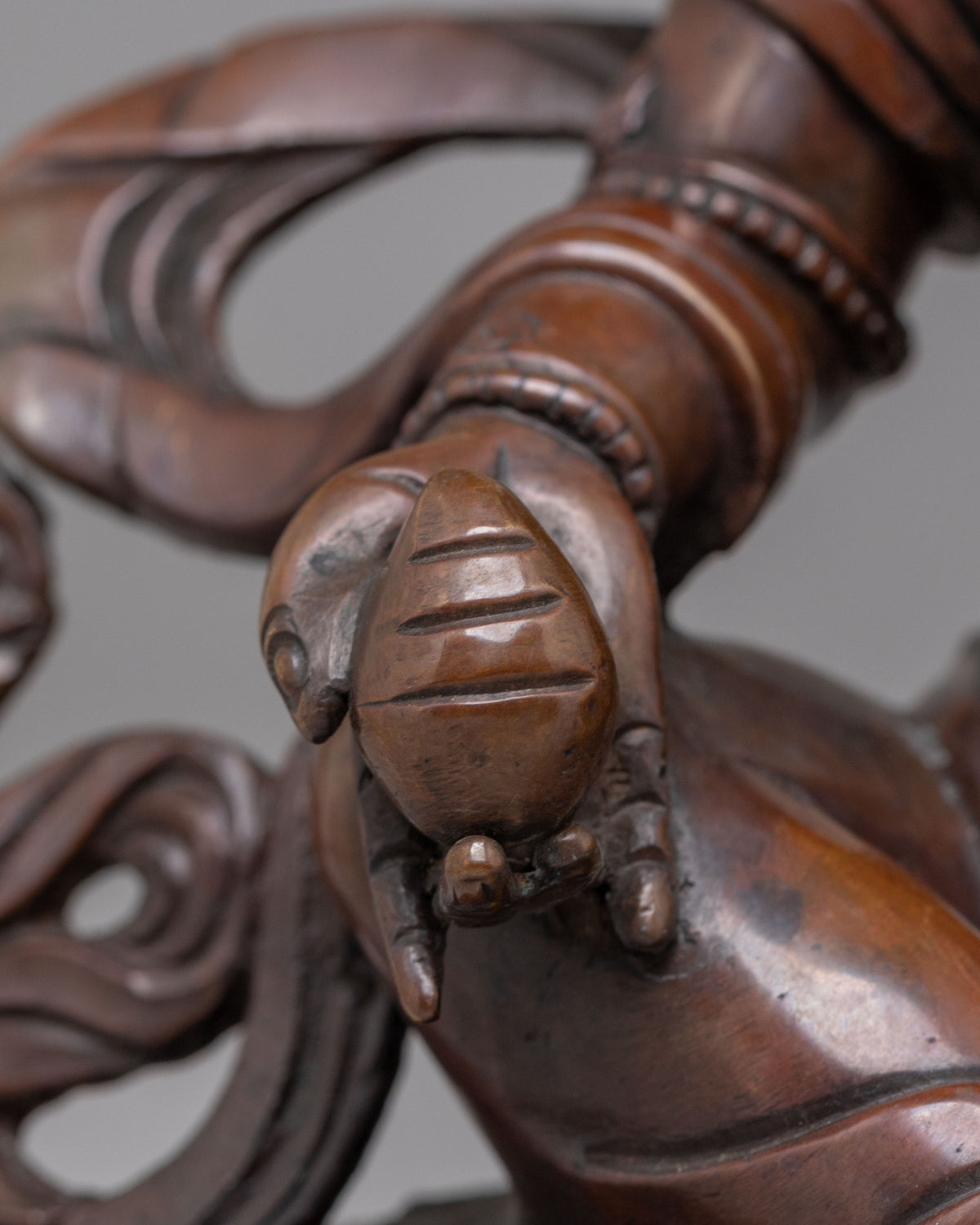 Buddhist Dzambhala Wealth Deity Statue | God of Prosperity and Abundance