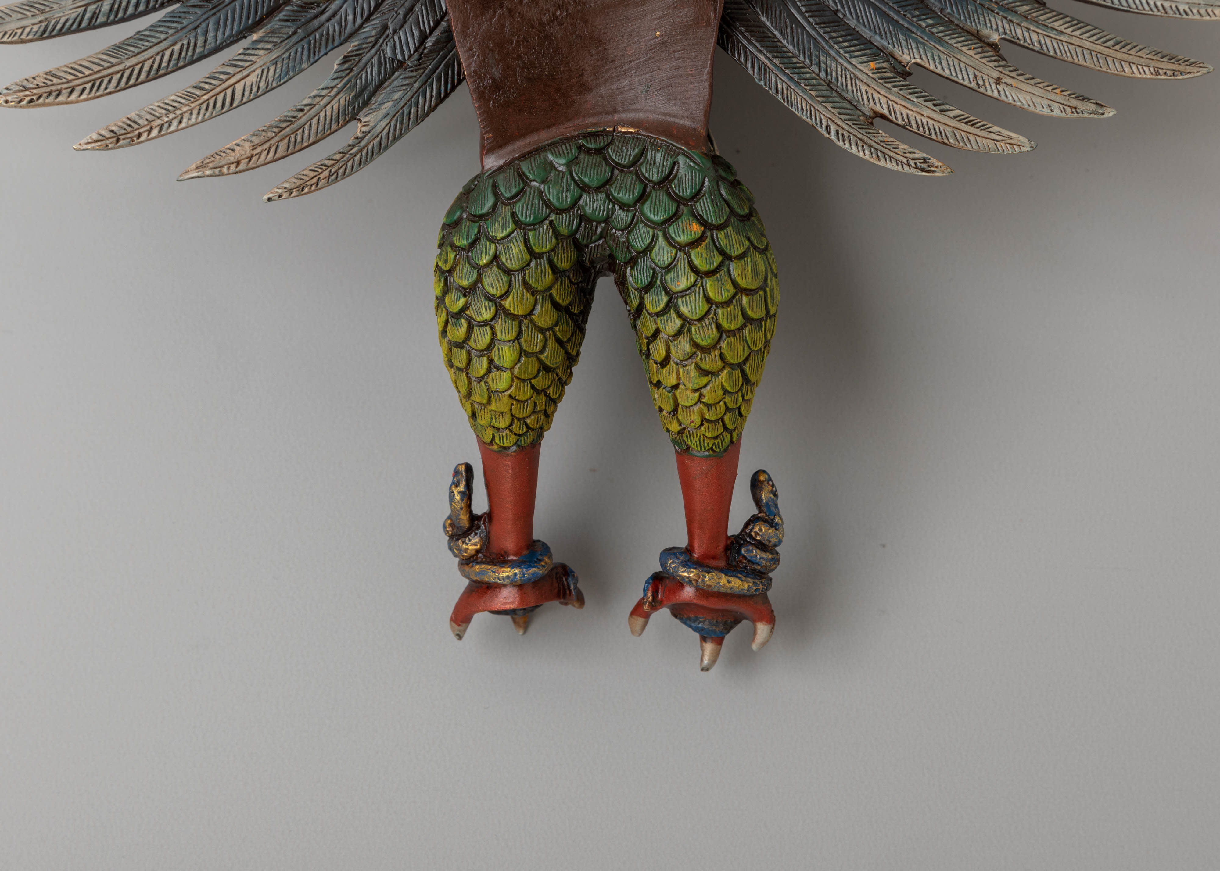 Garuda Wall Hanging with Gemstone | Protector of Strength and Wisdom