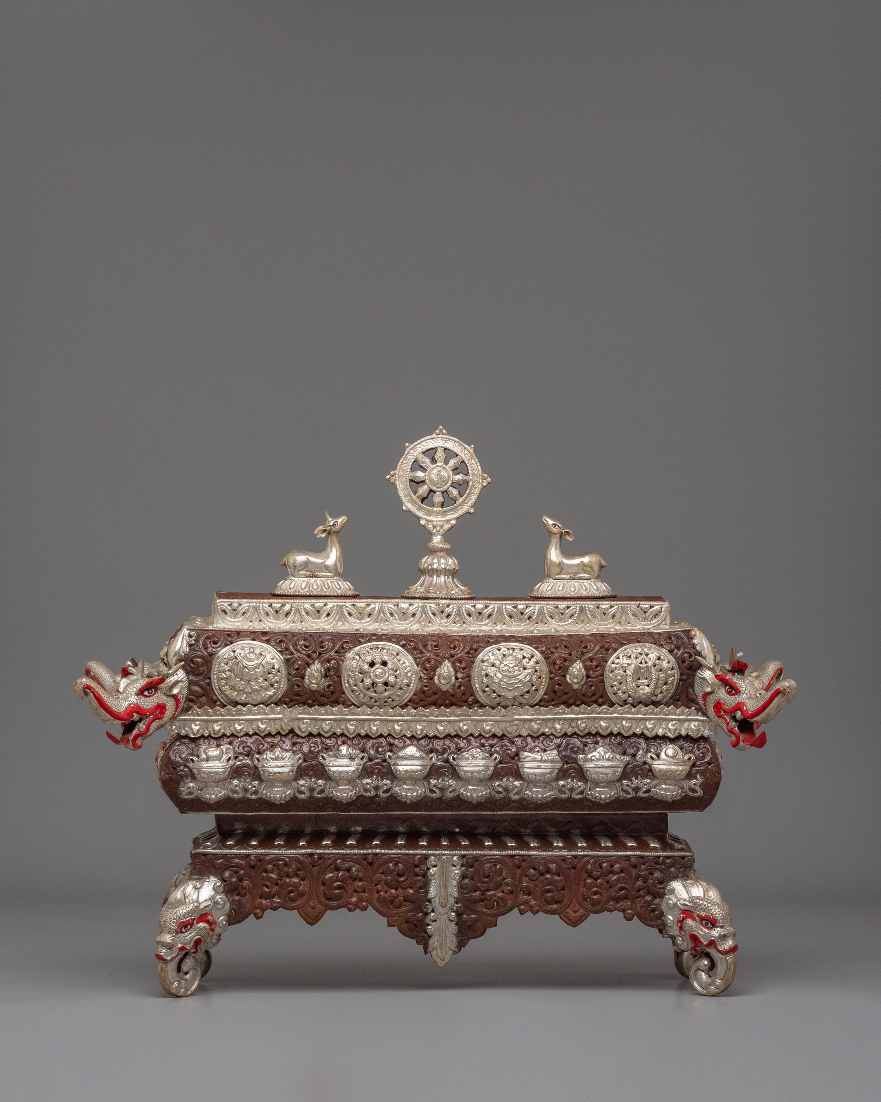 Spiritual Tibetan Incense Burner | Himalayan Artwork