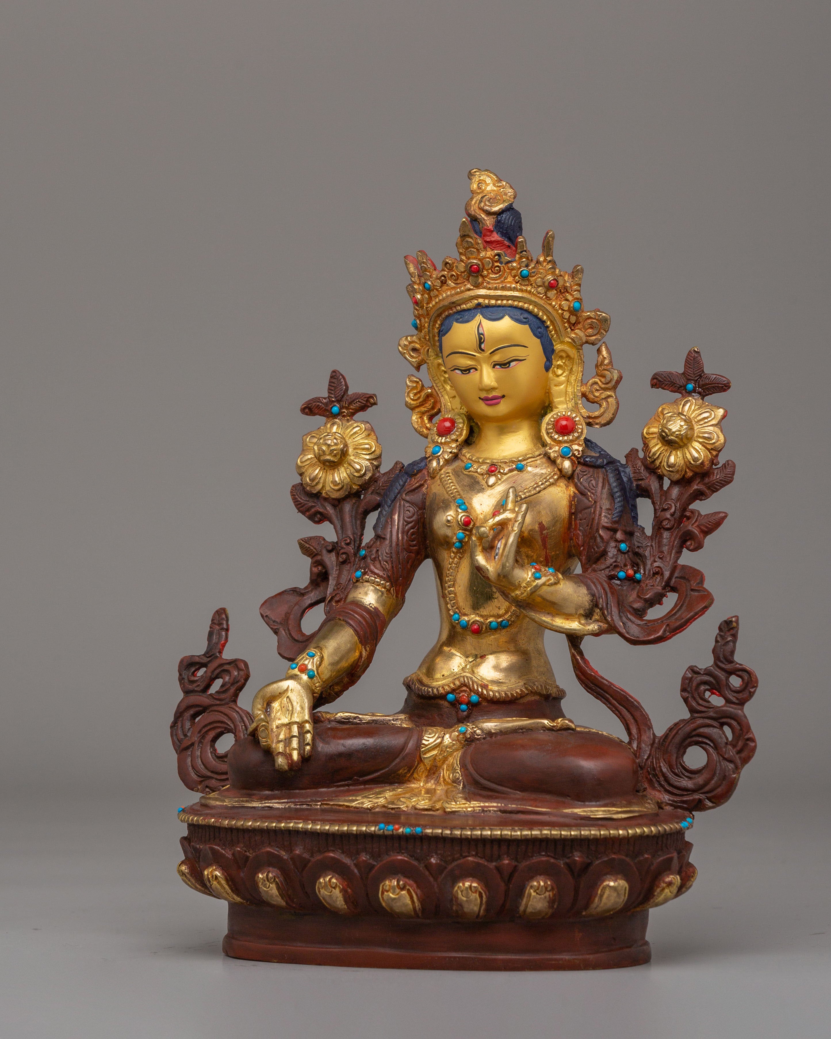 White Tara Statue for Healing | A Sacred Symbol of Compassion