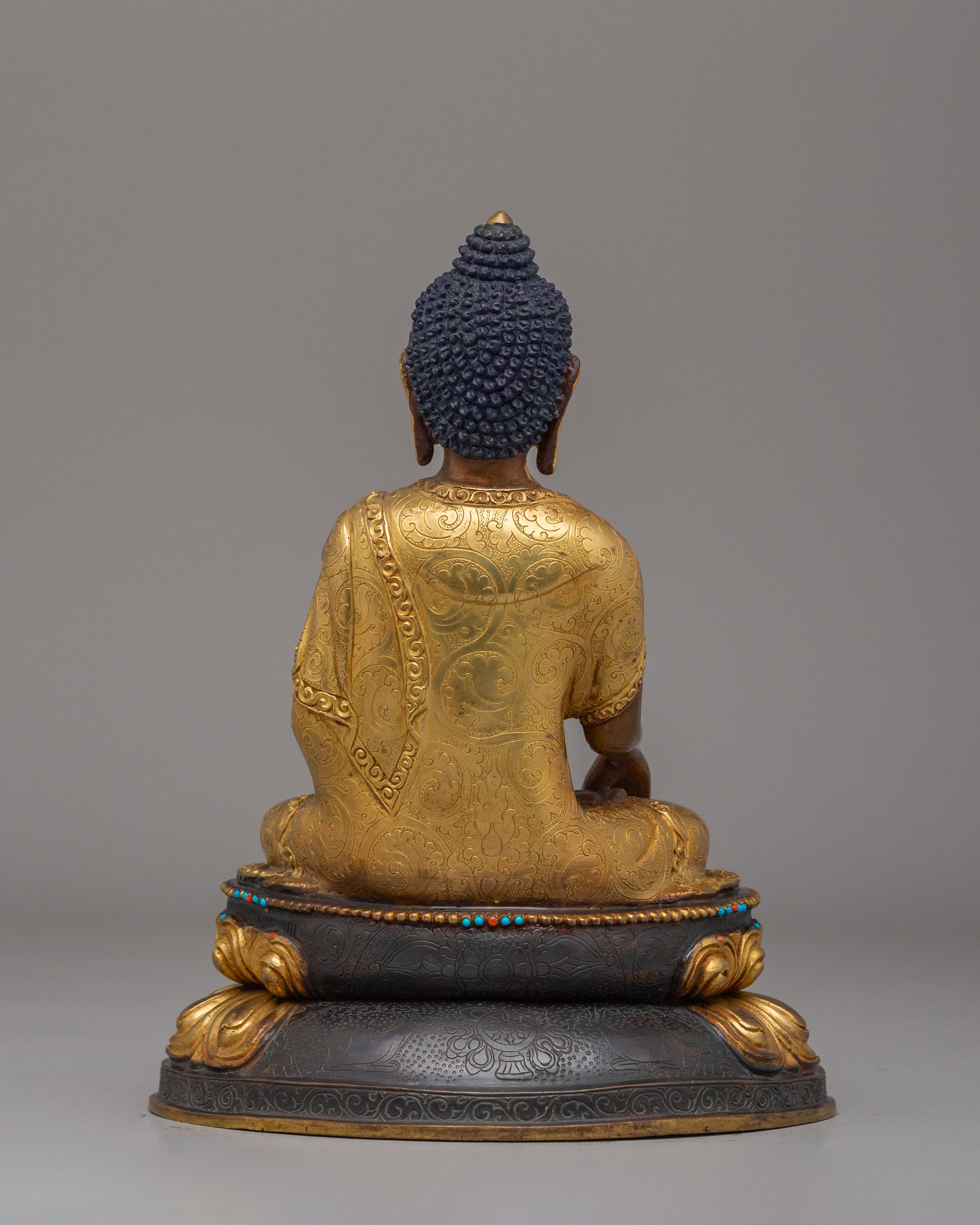 Shrine Shakyamuni Buddha Statue | Statue for Meditation & Peace