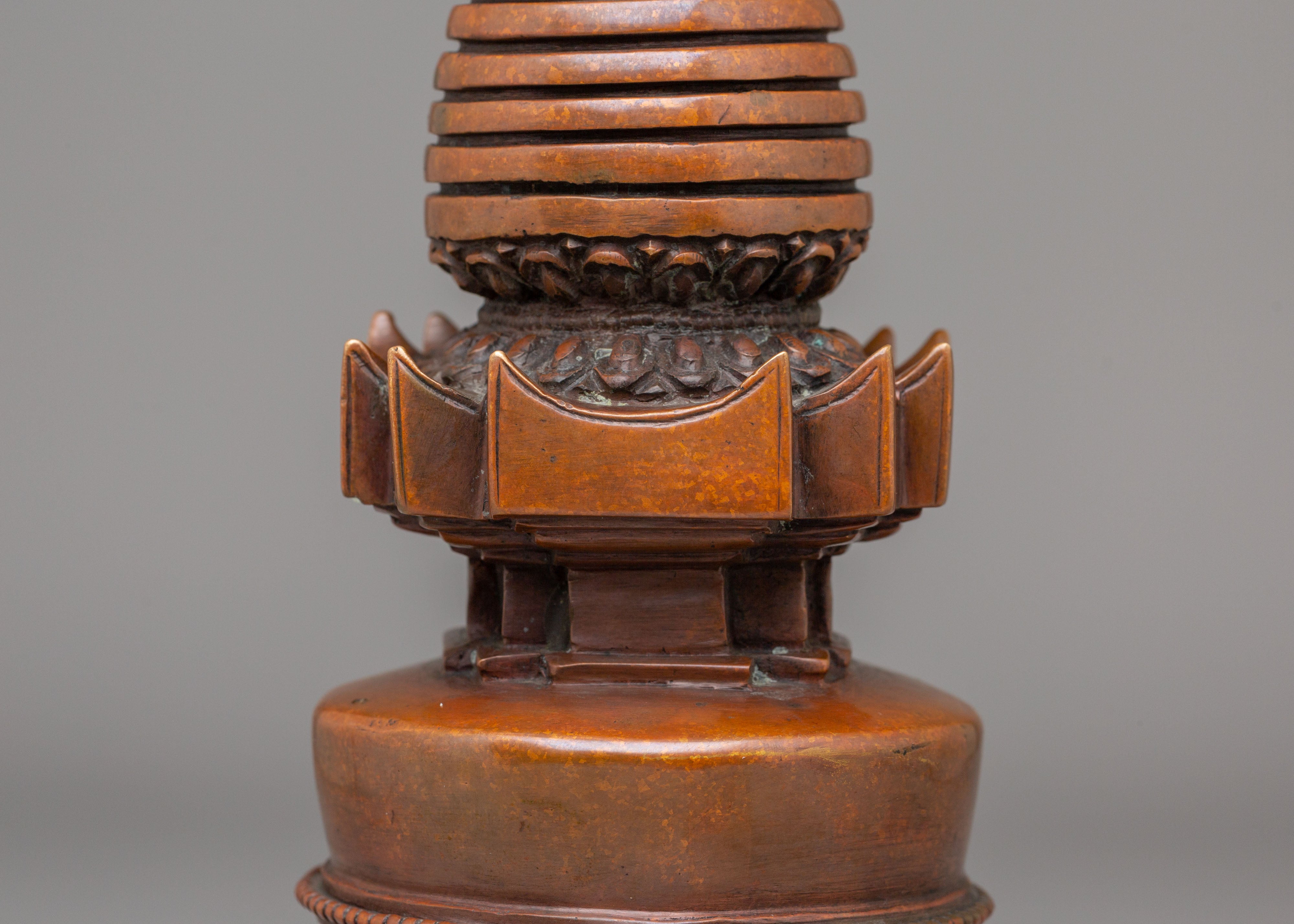 Handmade Traditional Stupa | Symbol of Enlightenment