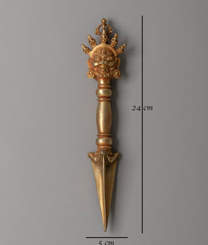 Handmade Tibetan Phurba for Ceremonies | Symbol of Wisdom