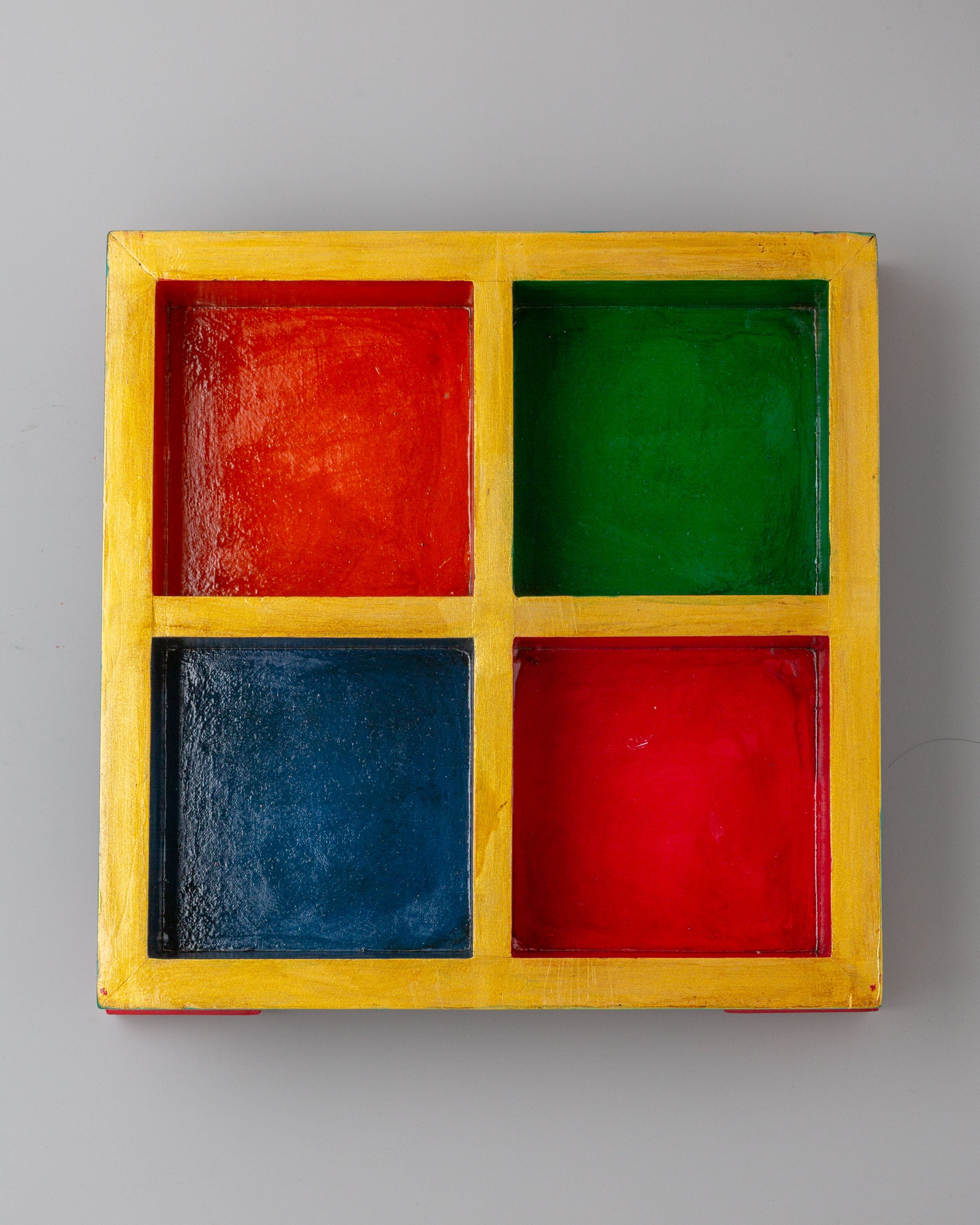 Spiritual Tibetan Tray | Traditional Himalayan Artwork