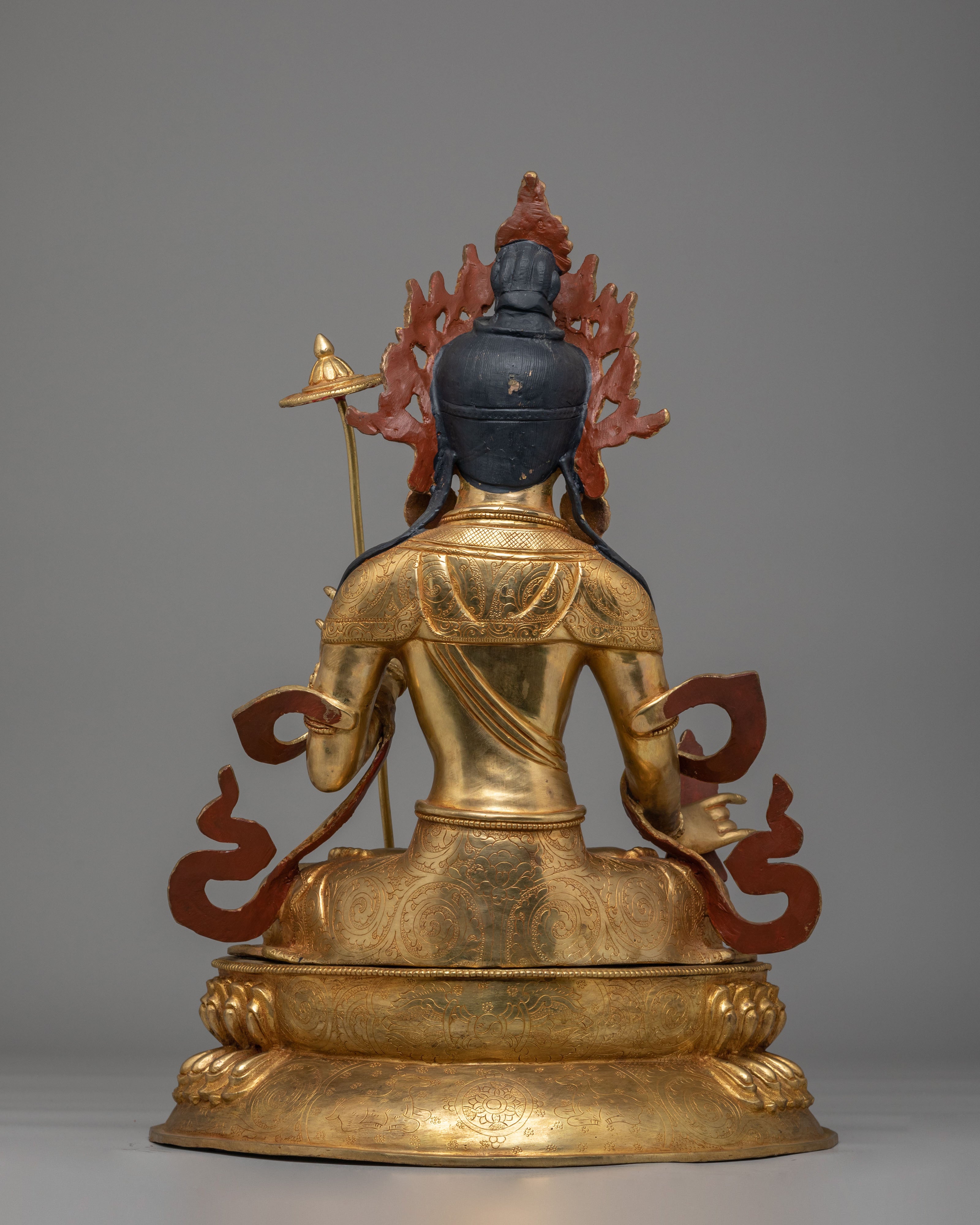 Goddess Dukar Statue for Protection | Sitatapatra Protector Goddess Artwork
