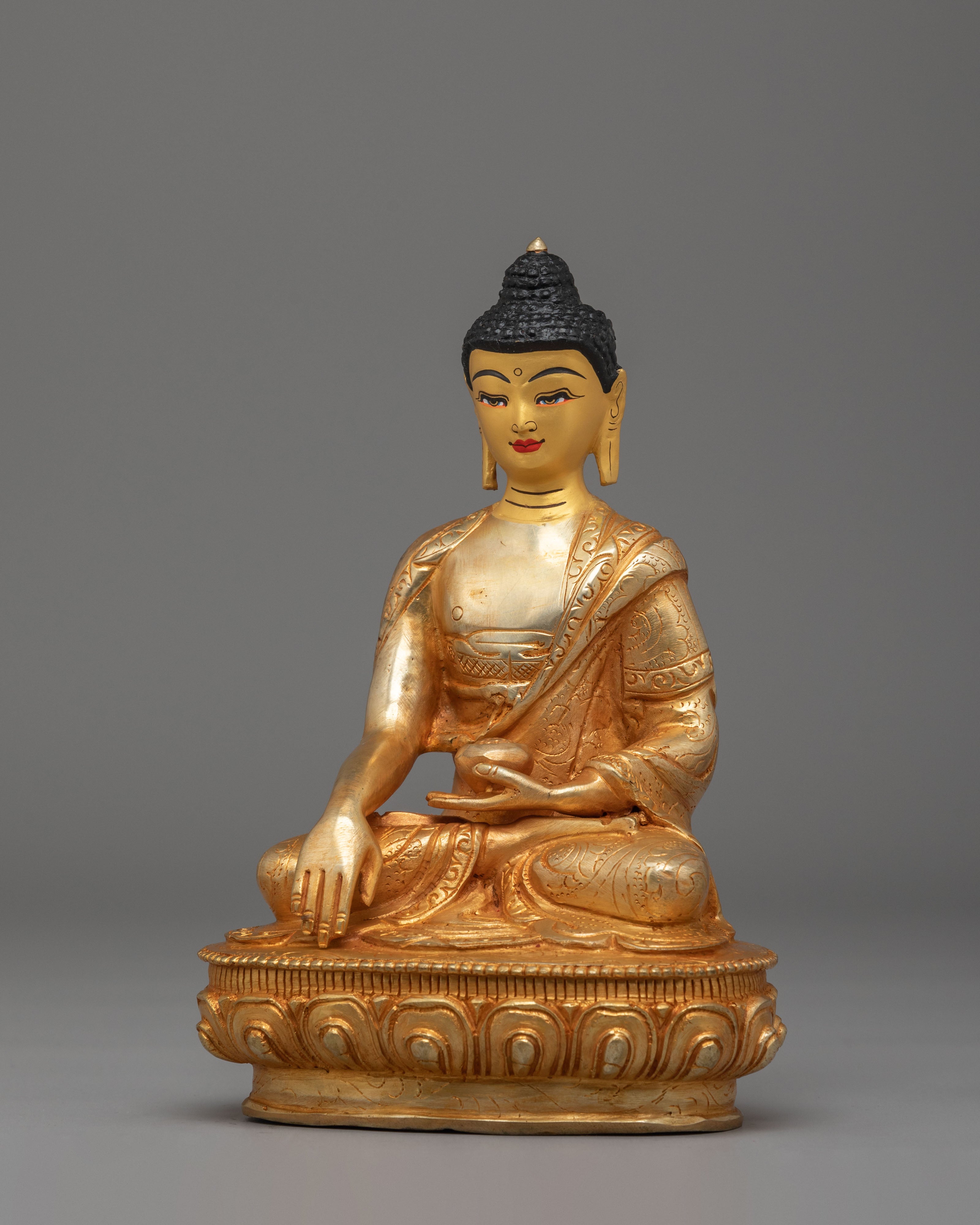 Sacred Shakyamuni Buddha Figure | A Symbol of Peace and Enlightenment