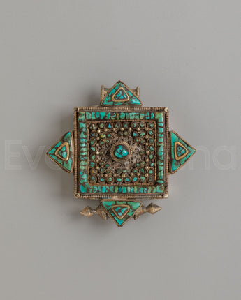 Tibetan Ghau Box Locket 