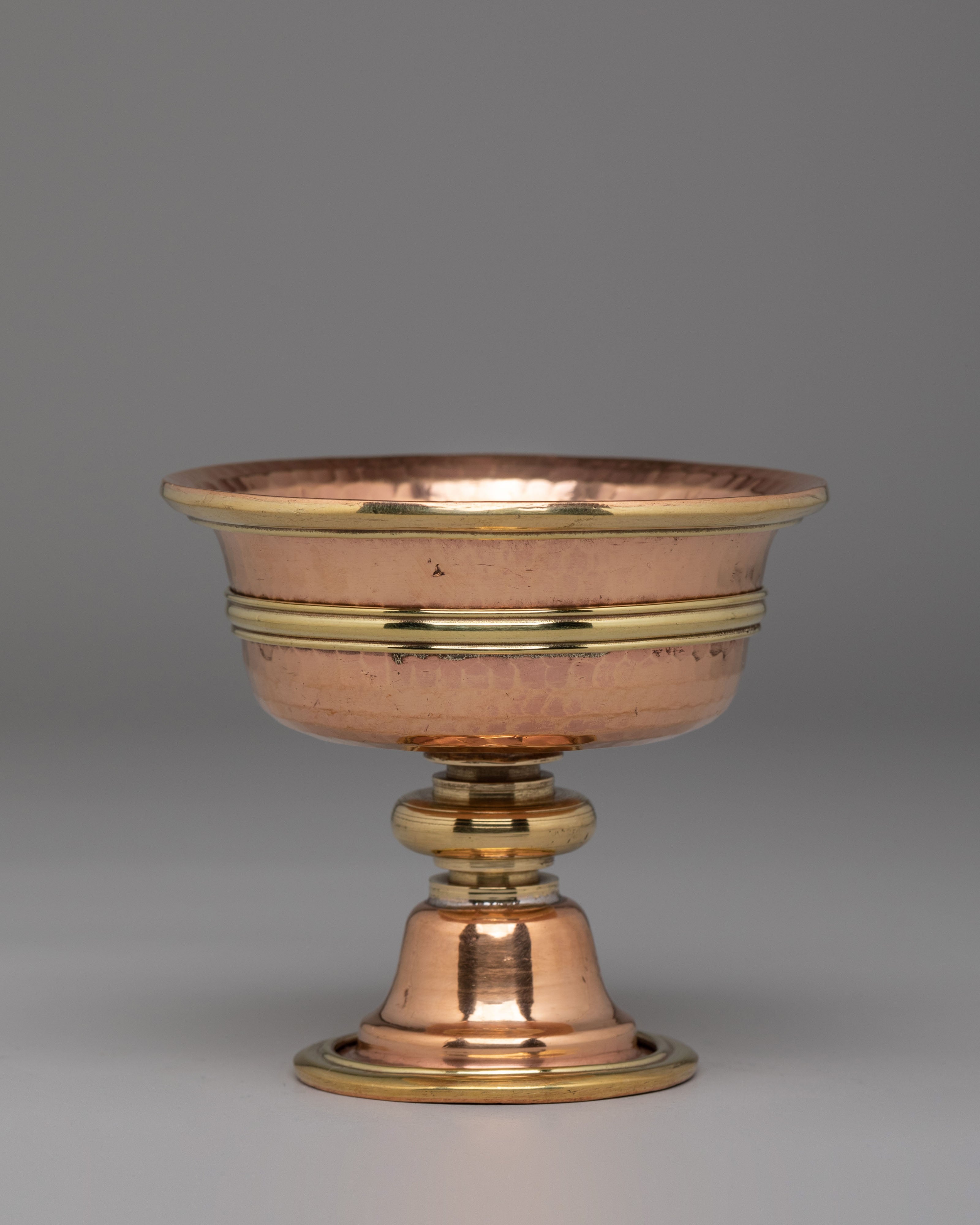 Handcrafted Altar Butter Lamp | Ritual Lamp for Meditation