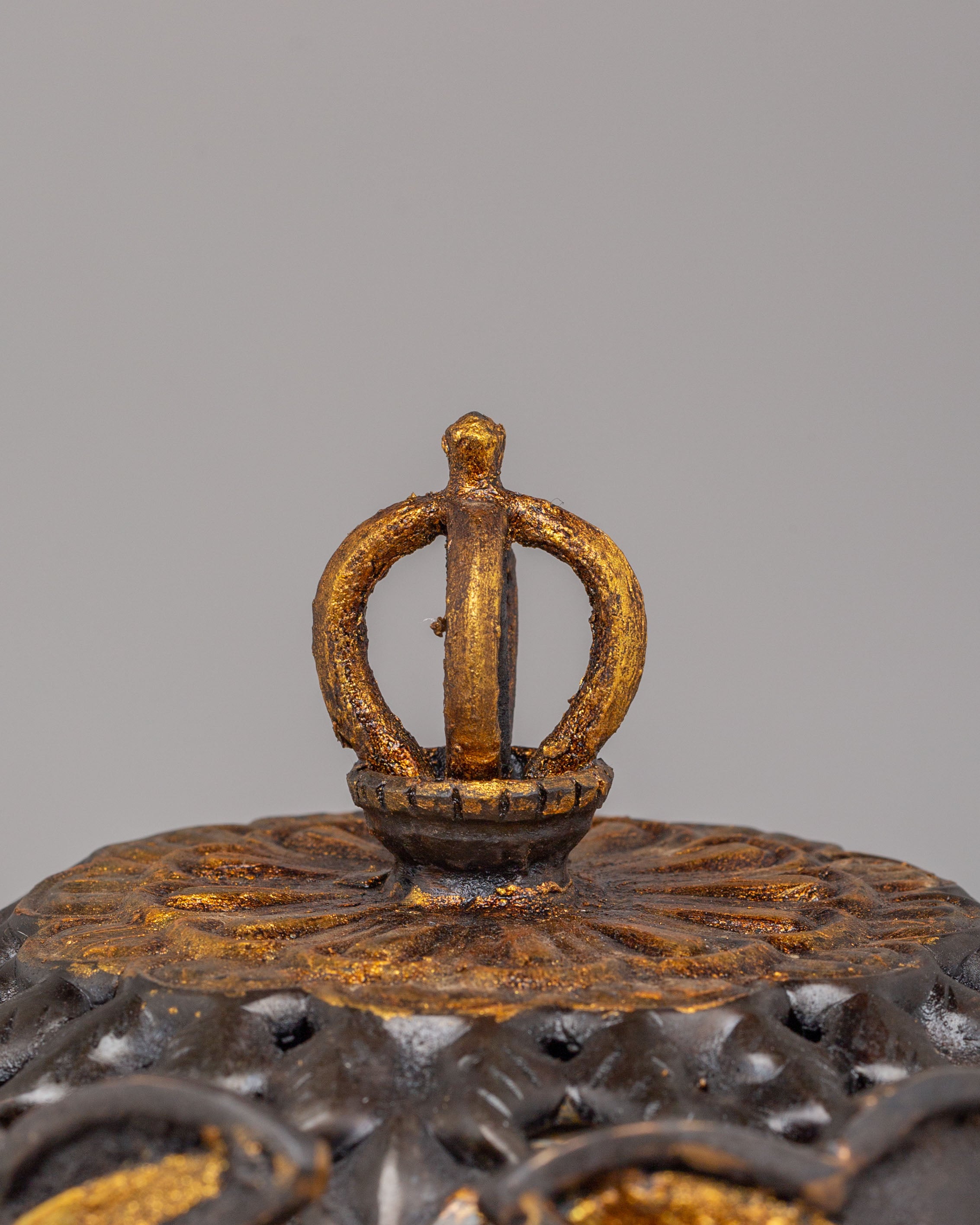 Handcrafted Ritual Crown | Tibetan Buddhist Art