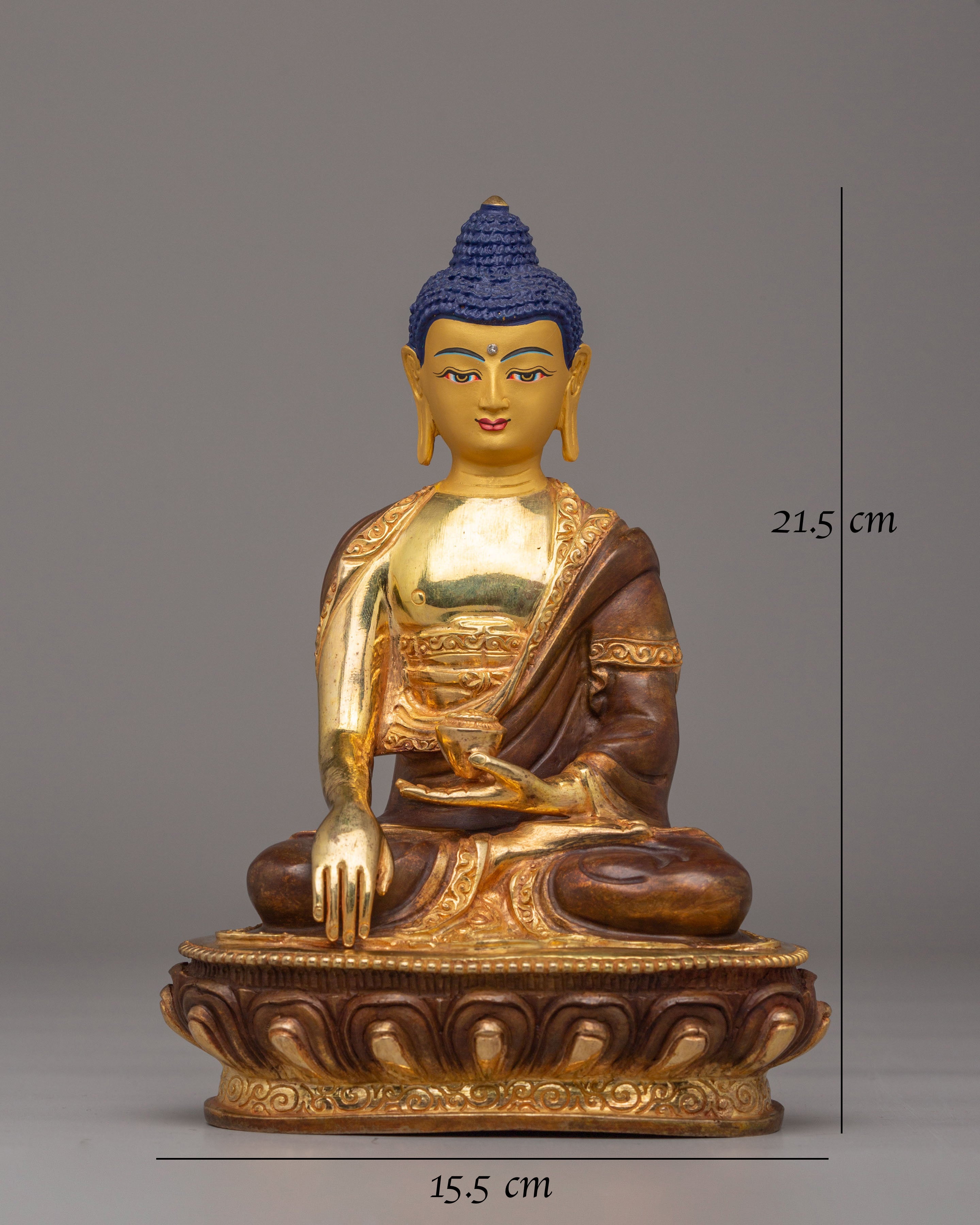 Shakyamuni Buddha Altar Statue | Tibetan Meditation Buddha
